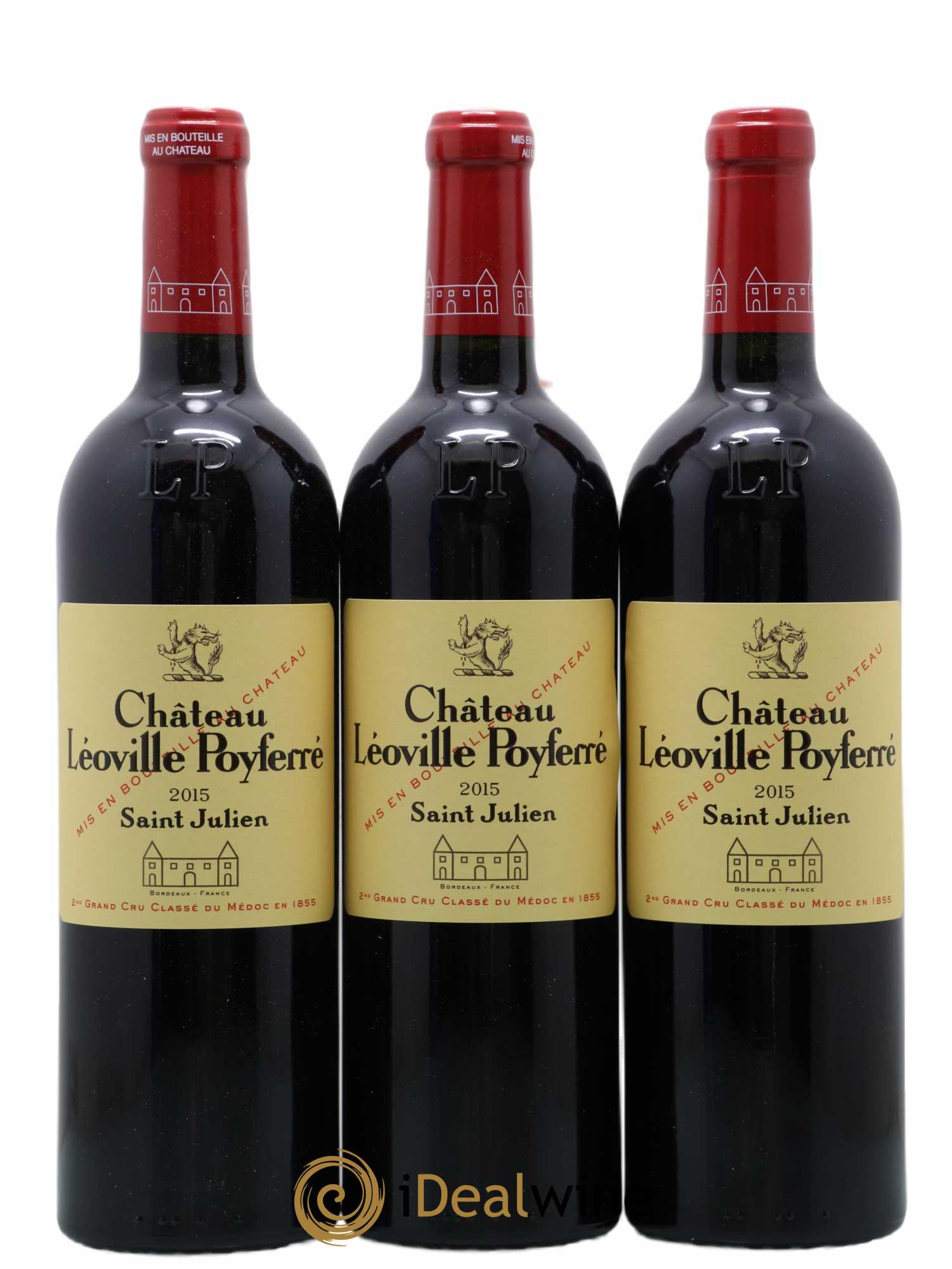 Château Léoville Poyferré 2ème Grand Cru Classé 2015 - Lot de 6 bouteilles - 2