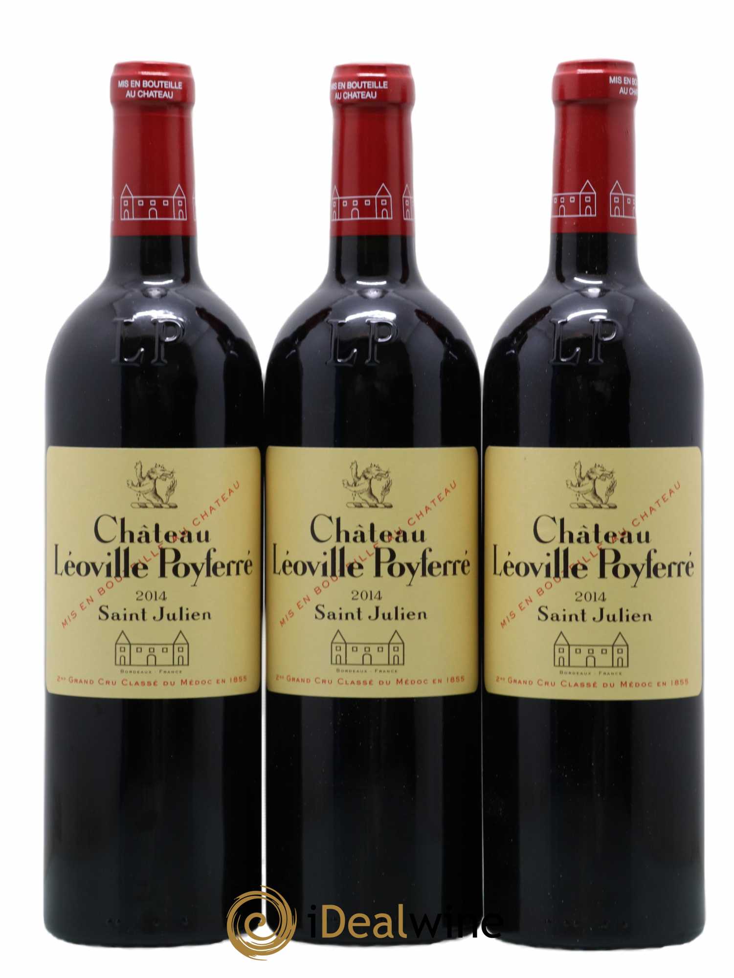 Château Léoville Poyferré 2ème Grand Cru Classé 2014 - Lot de 12 bouteilles - 1