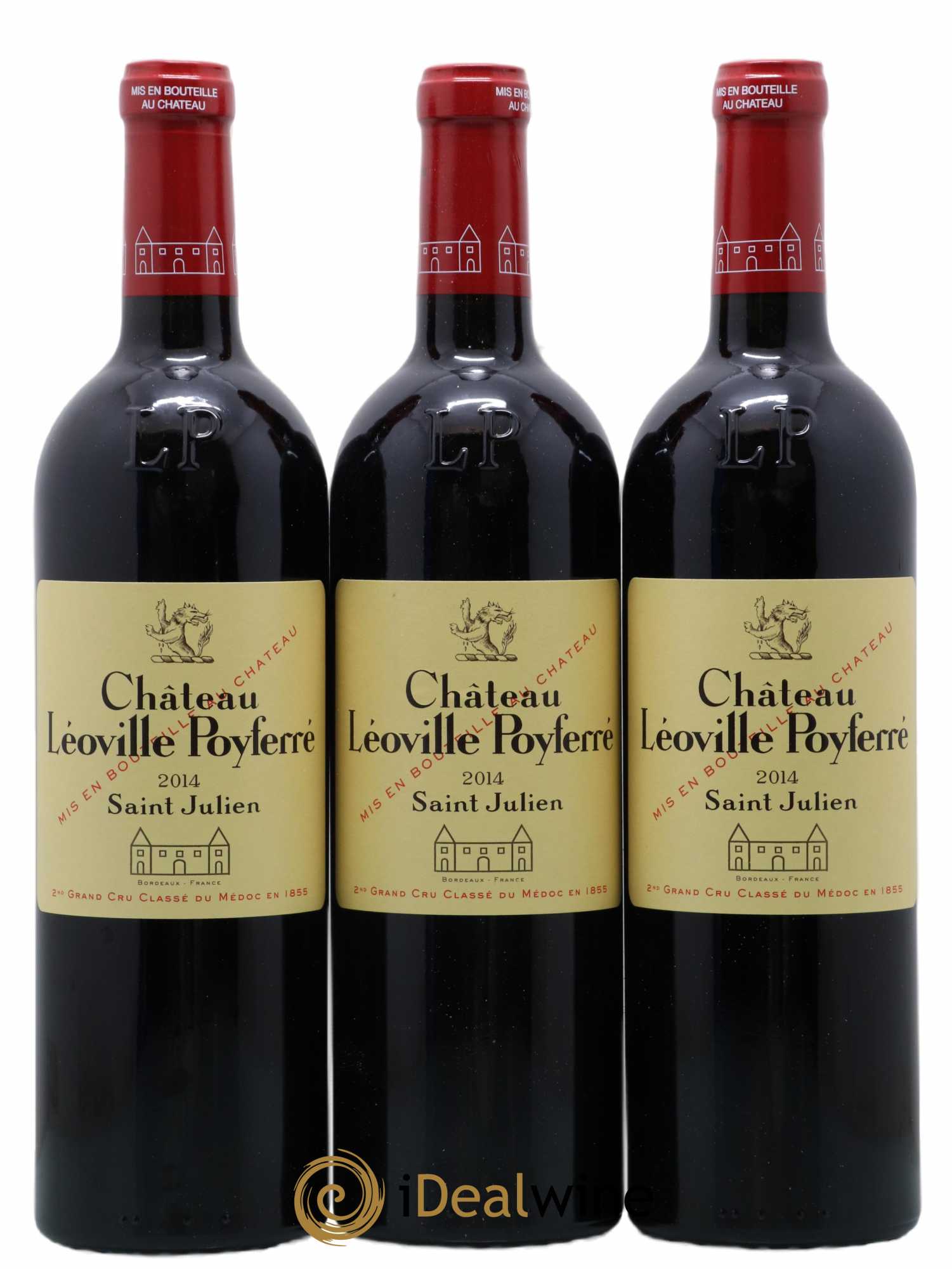Château Léoville Poyferré 2ème Grand Cru Classé 2014 - Lot de 12 bouteilles - 2