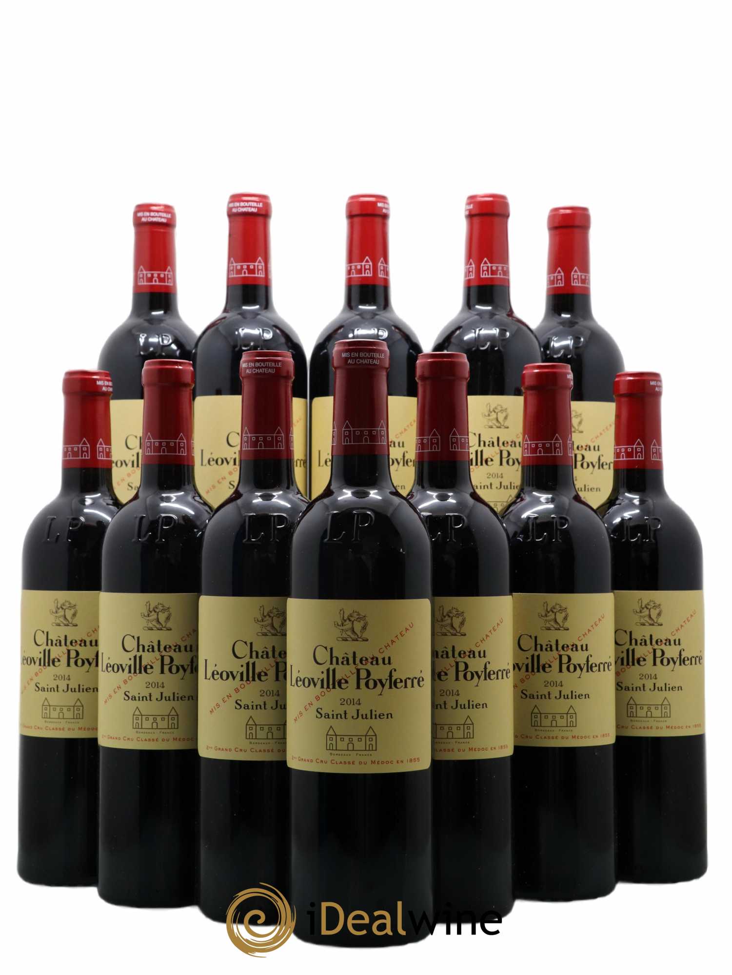 Château Léoville Poyferré 2ème Grand Cru Classé 2014 - Lot de 12 bouteilles - 0