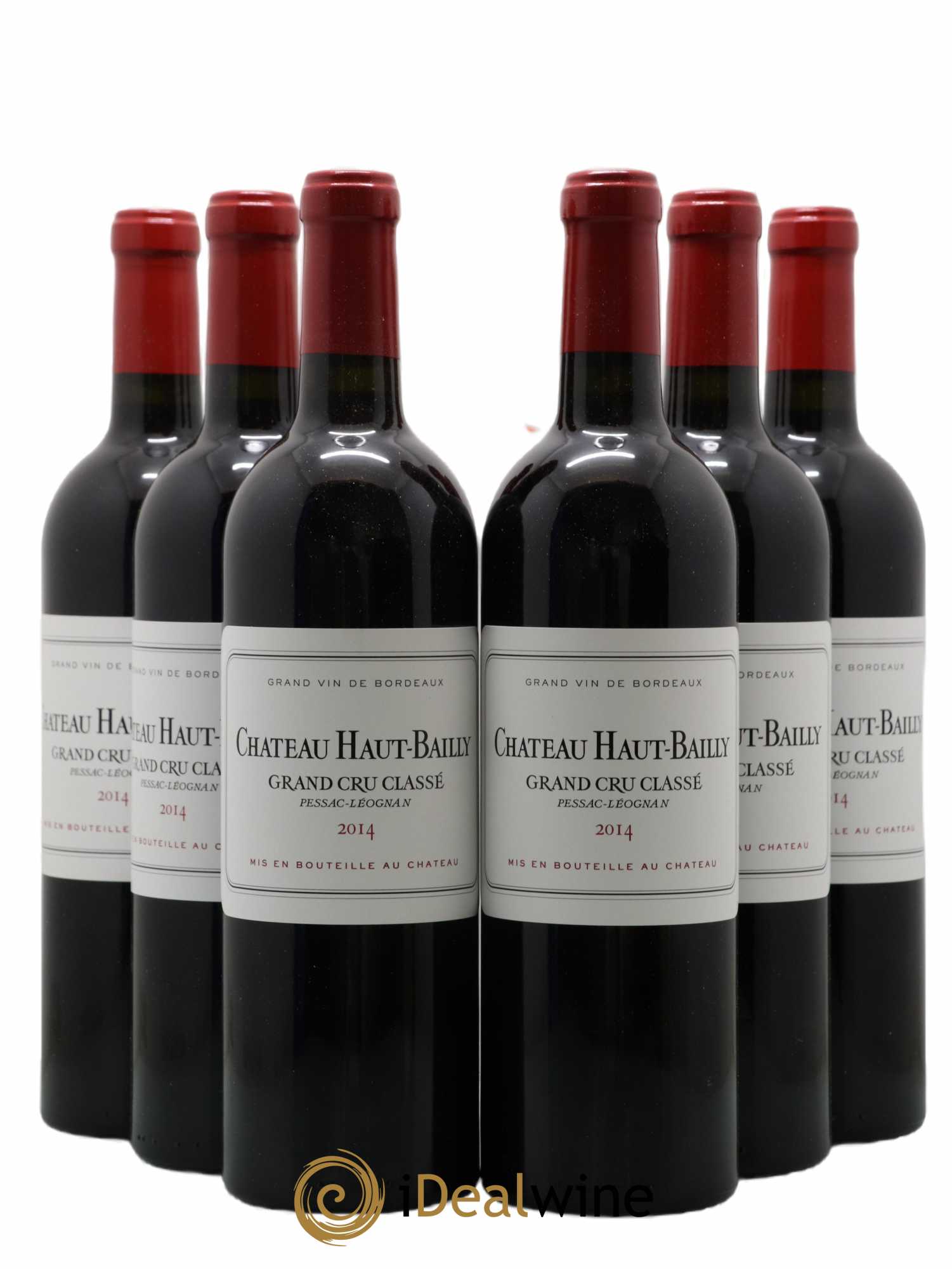 Château Haut-Bailly Cru Classé de Graves 2014 - Lot de 6 bouteilles - 0