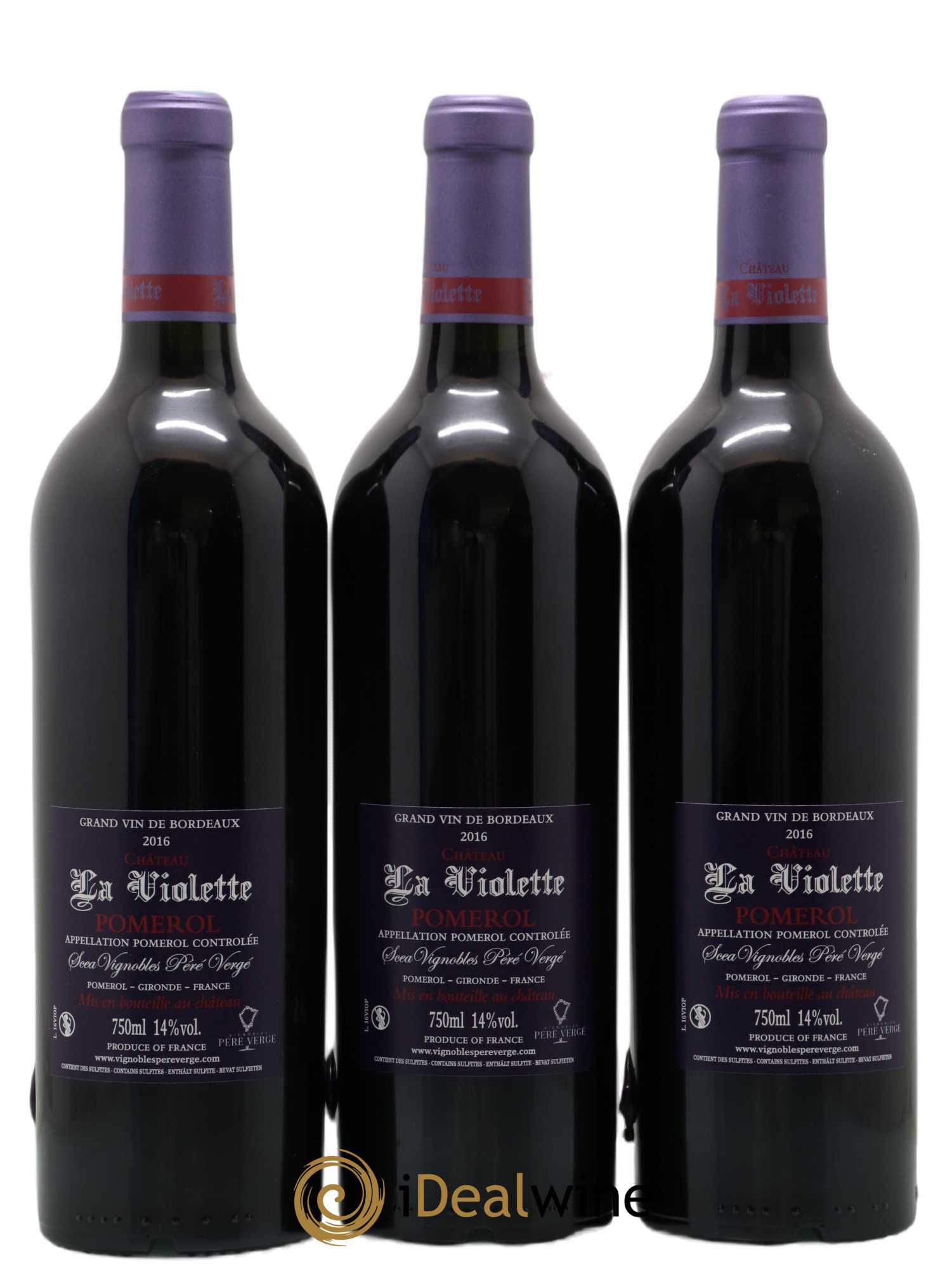 Château la Violette 2016 - Lot de 6 bouteilles - 2