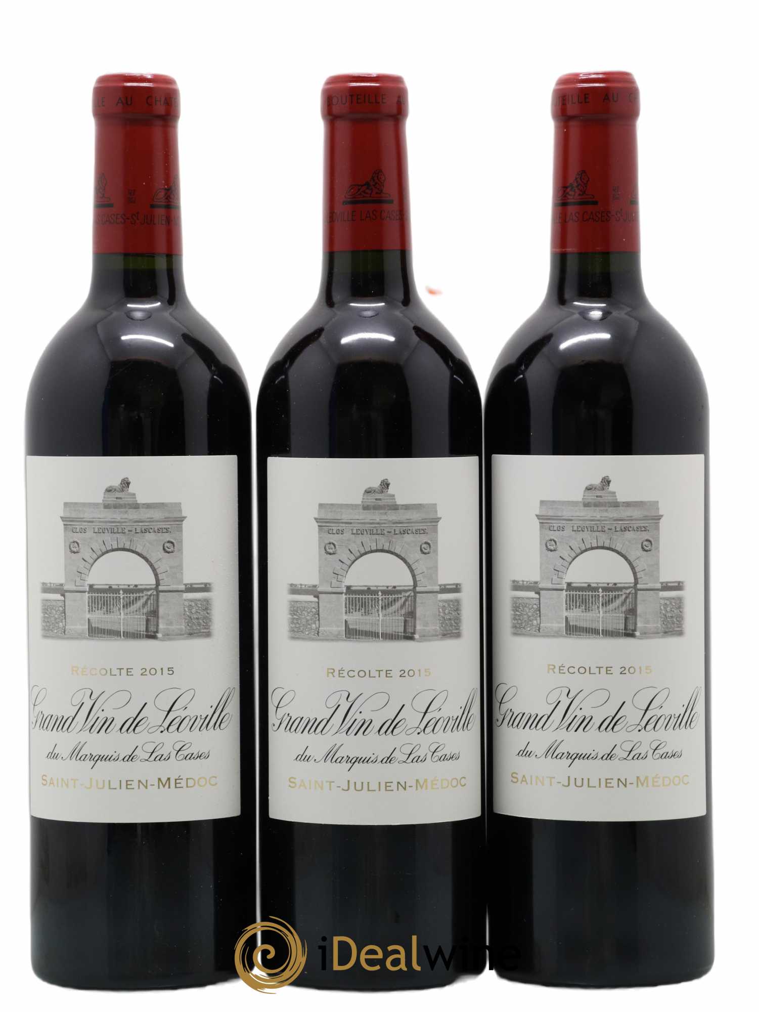 Château Léoville Las Cases 2ème Grand Cru Classé 2015 - Lot de 6 bouteilles - 1