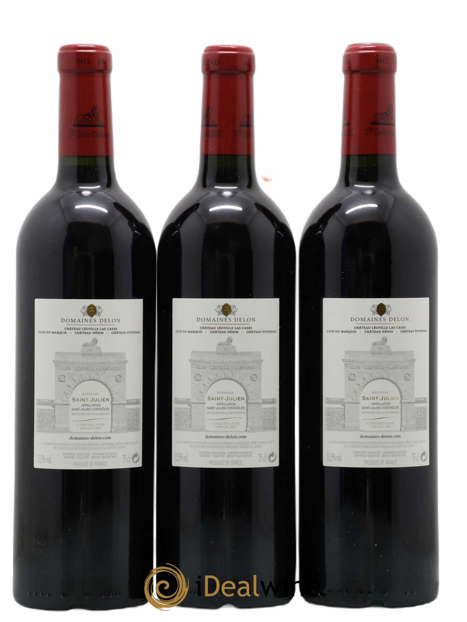 Château Léoville Las Cases 2ème Grand Cru Classé 2015 - Lot de 6 bouteilles - 2