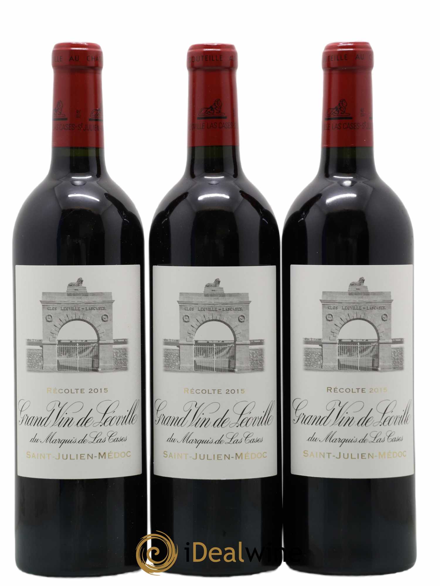 Château Léoville Las Cases 2ème Grand Cru Classé 2015 - Lot de 6 bouteilles - 3