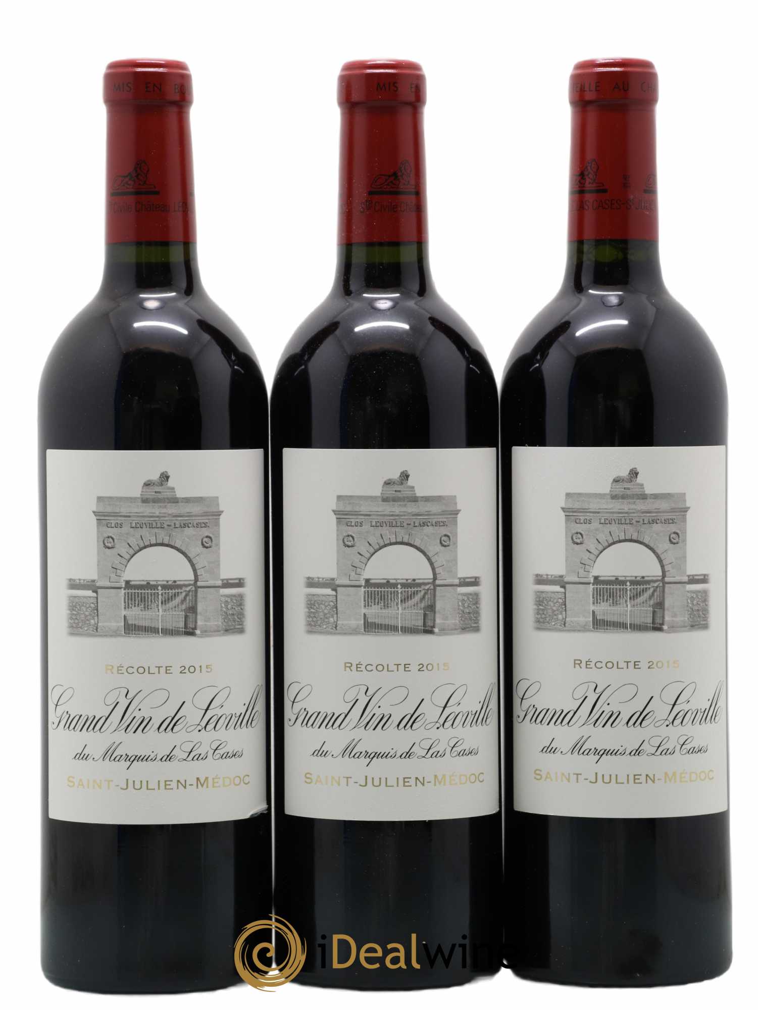 Château Léoville Las Cases 2ème Grand Cru Classé 2015 - Lot de 6 bouteilles - 1