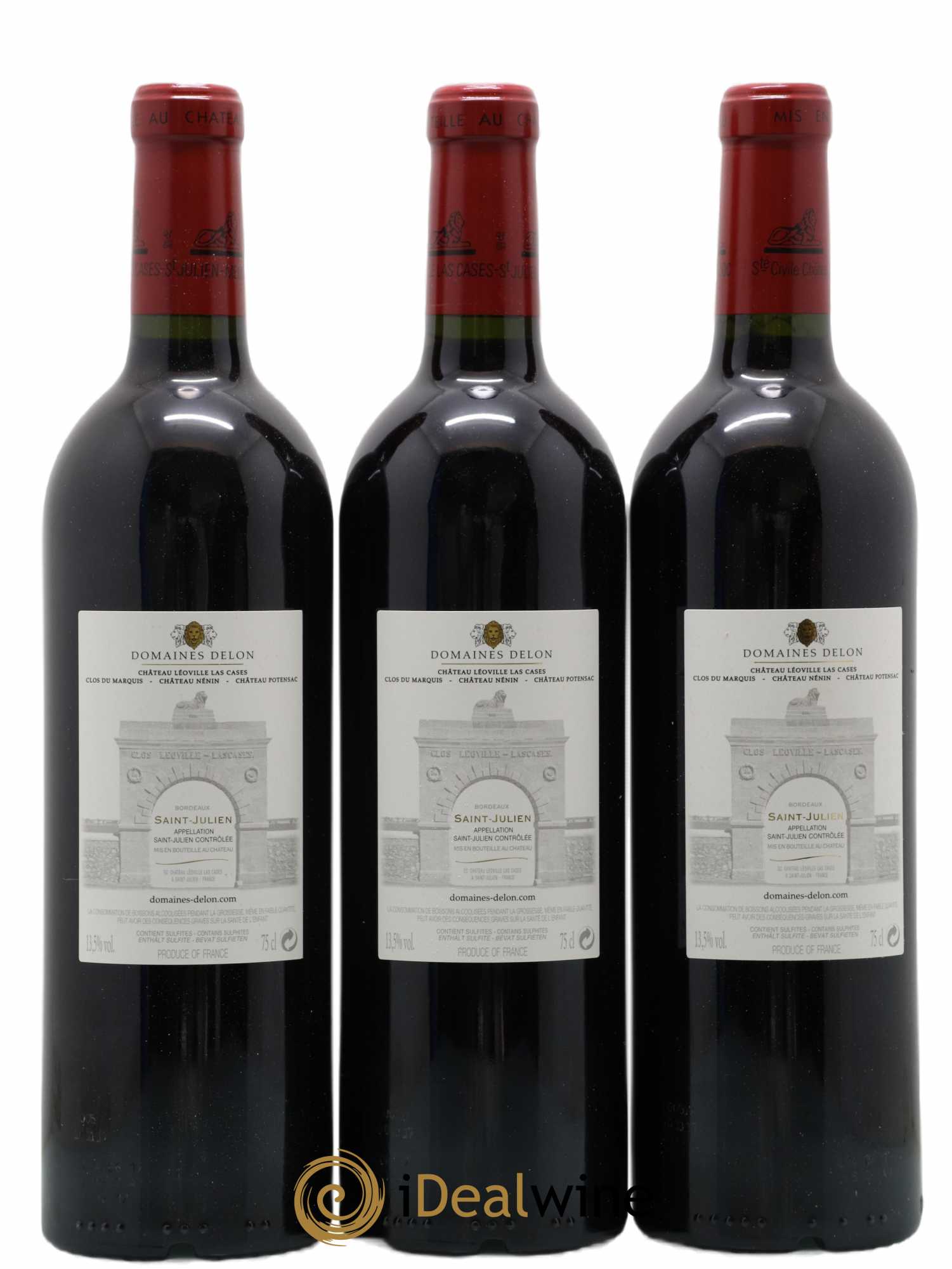 Château Léoville Las Cases 2ème Grand Cru Classé 2015 - Lot de 6 bouteilles - 2