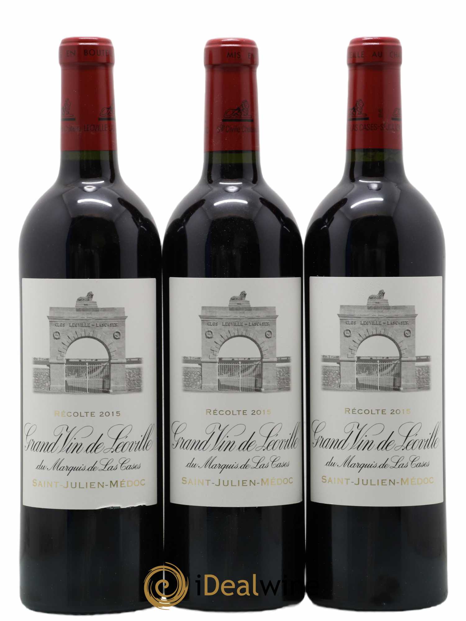 Château Léoville Las Cases 2ème Grand Cru Classé 2015 - Lot de 6 bouteilles - 3