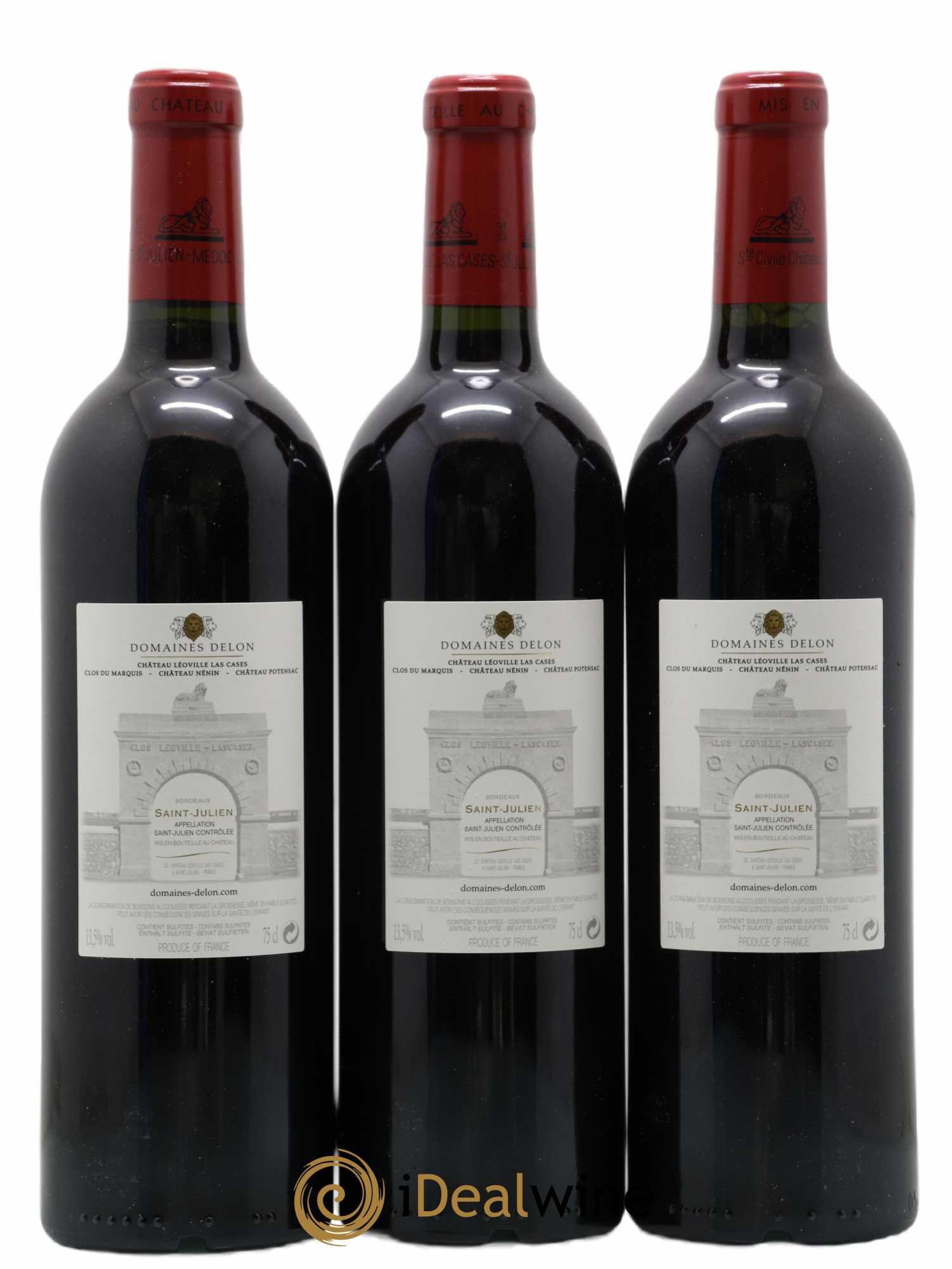 Château Léoville Las Cases 2ème Grand Cru Classé 2015 - Lot de 6 bouteilles - 4