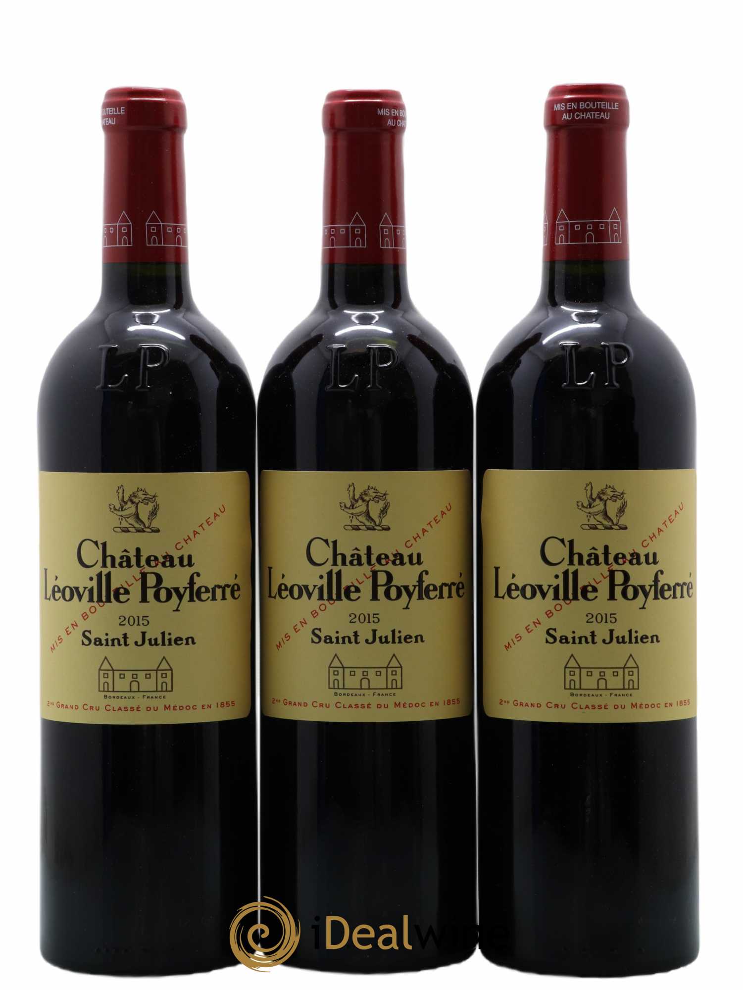 Château Léoville Poyferré 2ème Grand Cru Classé 2015 - Lot of 6 bottles - 1
