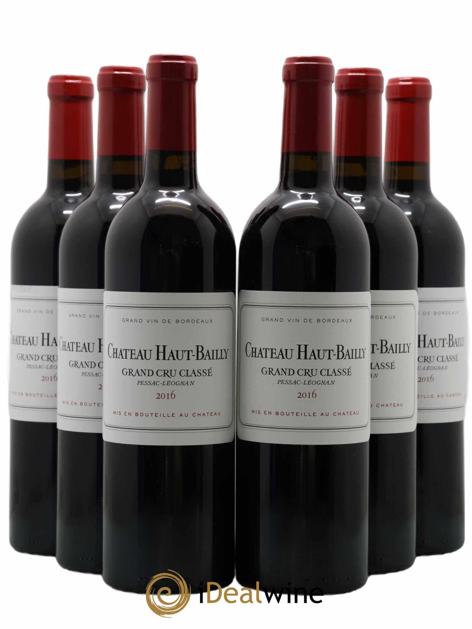 Château Haut-Bailly Cru Classé de Graves 2016 - Lot de 6 bouteilles - 0