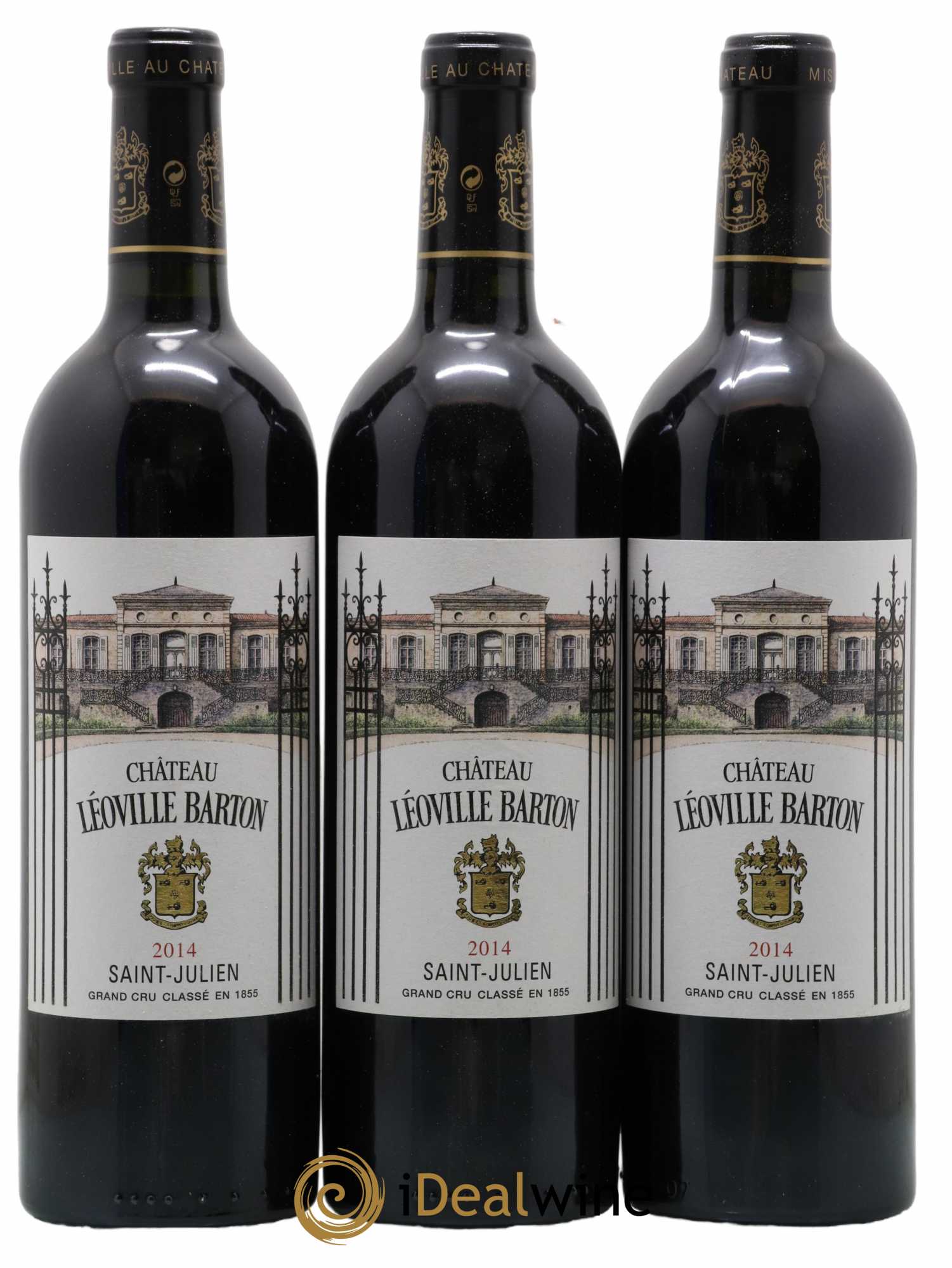 Château Léoville Barton 2ème Grand Cru Classé 2014 - Lot de 6 bouteilles - 1