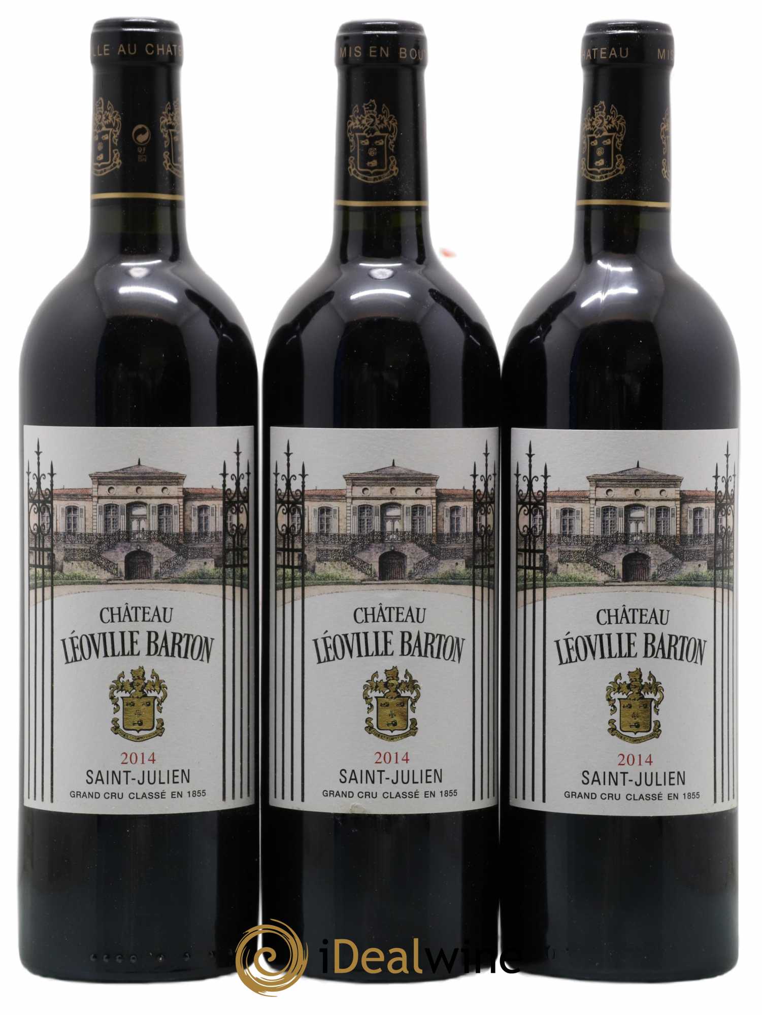 Château Léoville Barton 2ème Grand Cru Classé 2014 - Lot de 6 bouteilles - 2
