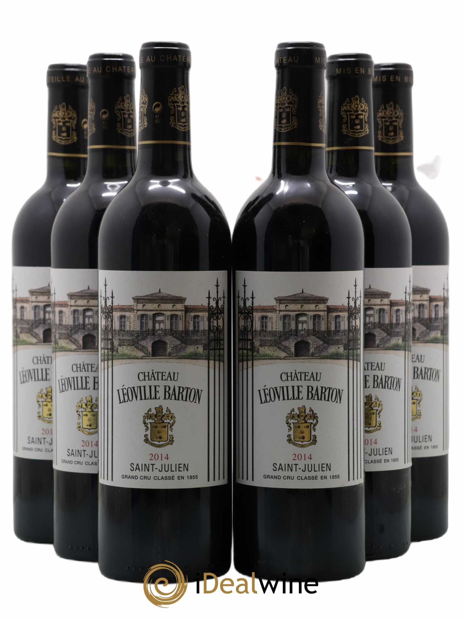 Château Léoville Barton 2ème Grand Cru Classé 2014 - Lot de 6 bouteilles - 0