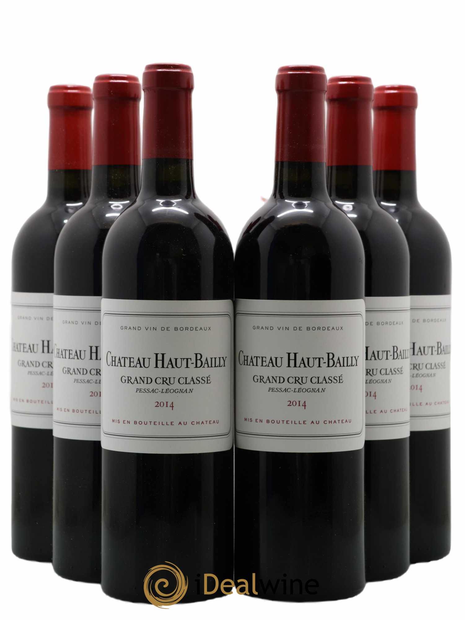 Château Haut-Bailly Cru Classé de Graves 2014 - Lot de 6 bouteilles - 0