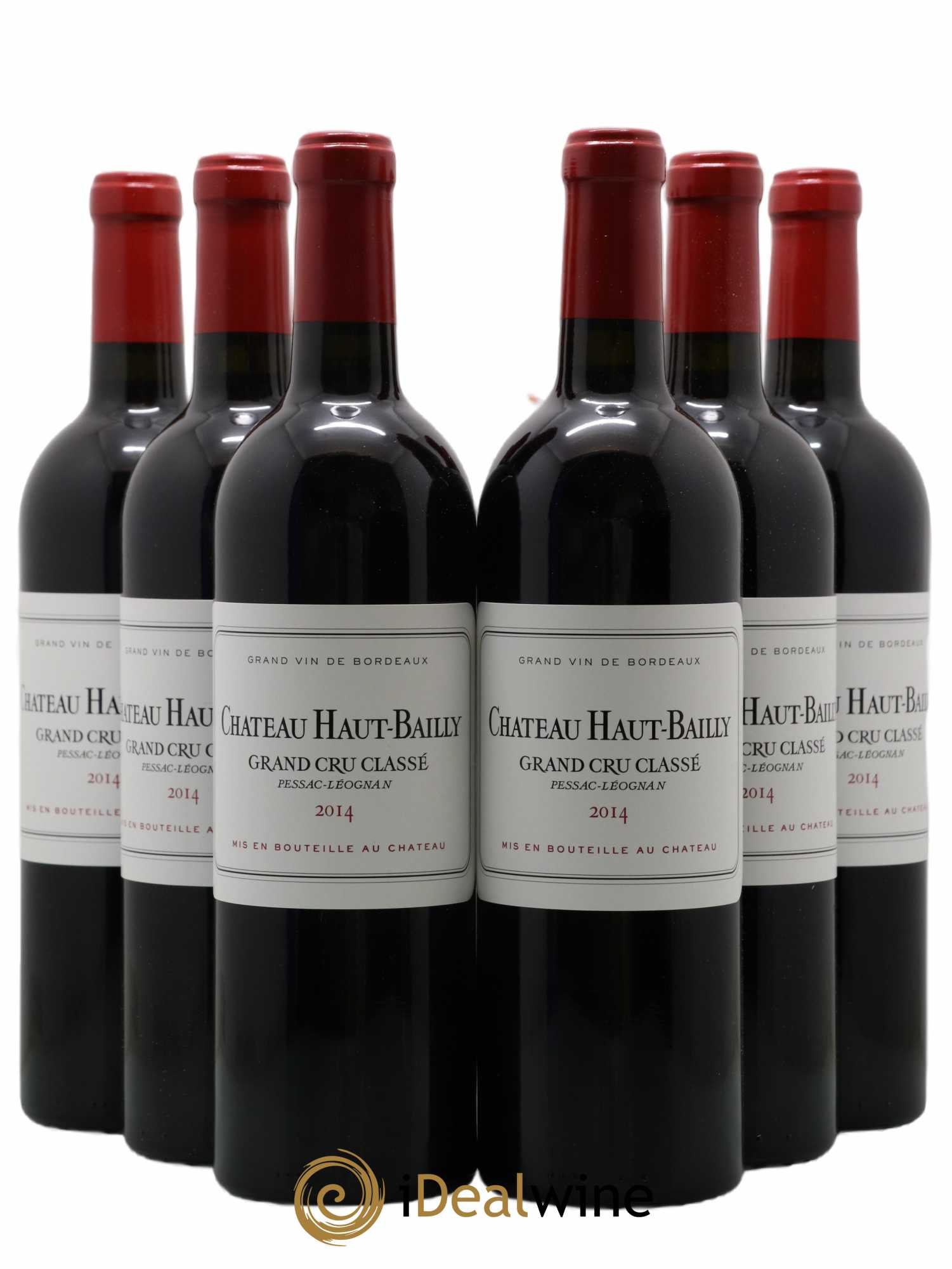 Château Haut-Bailly Cru Classé de Graves 2014 - Lot de 6 bouteilles - 0