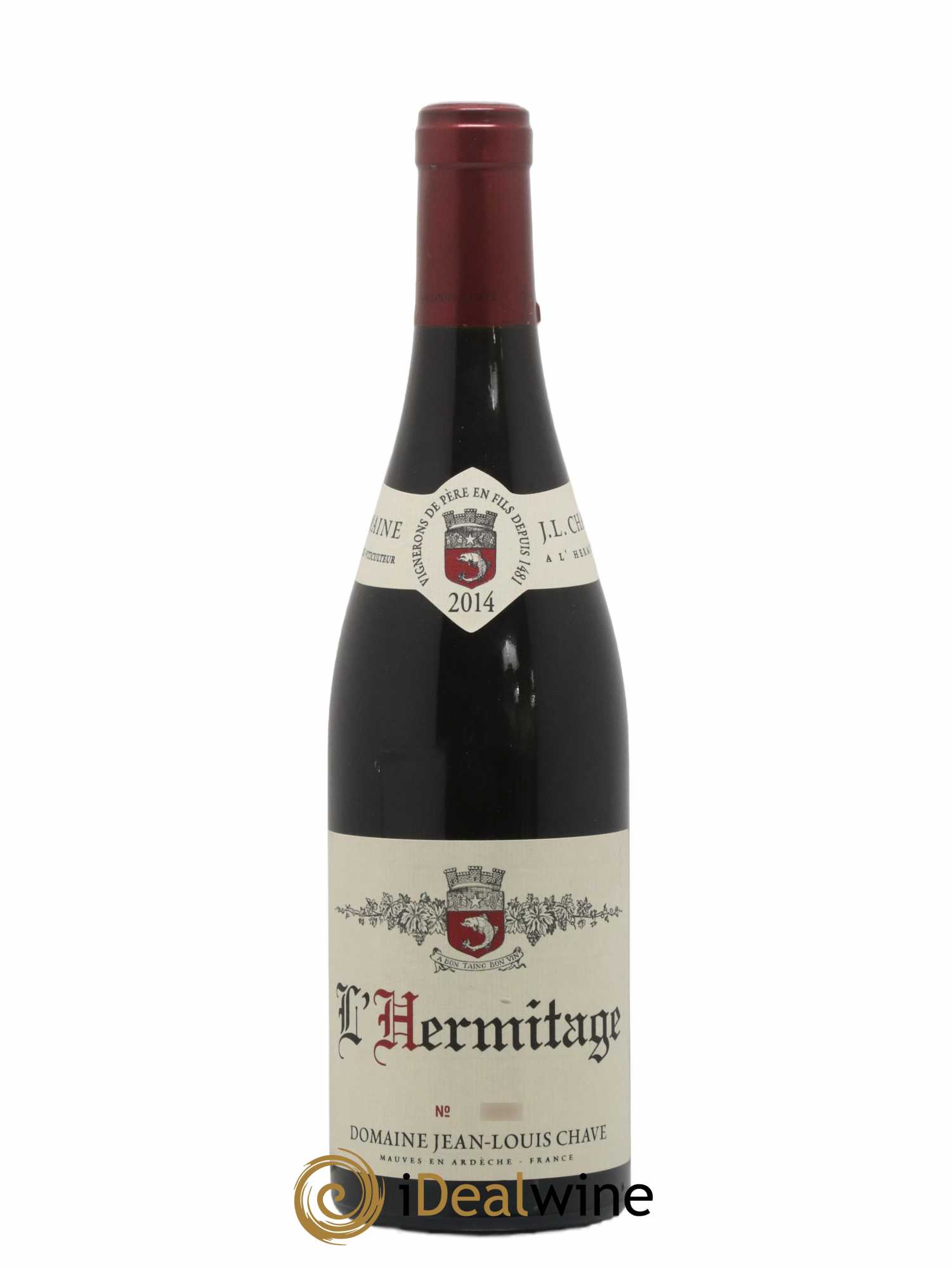 Hermitage Jean-Louis Chave 2014 - Lot de 1 bouteille - 0