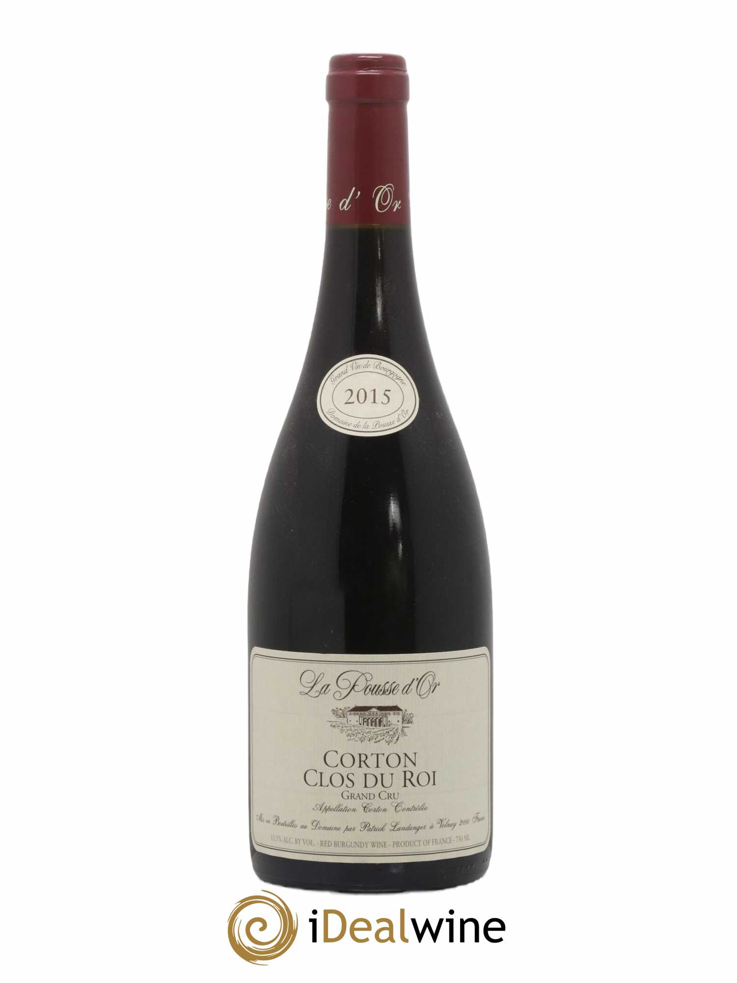 Corton Grand Cru Clos du Roi La Pousse d'Or (Domaine de) 2015 - Lot de 1 bouteille - 0