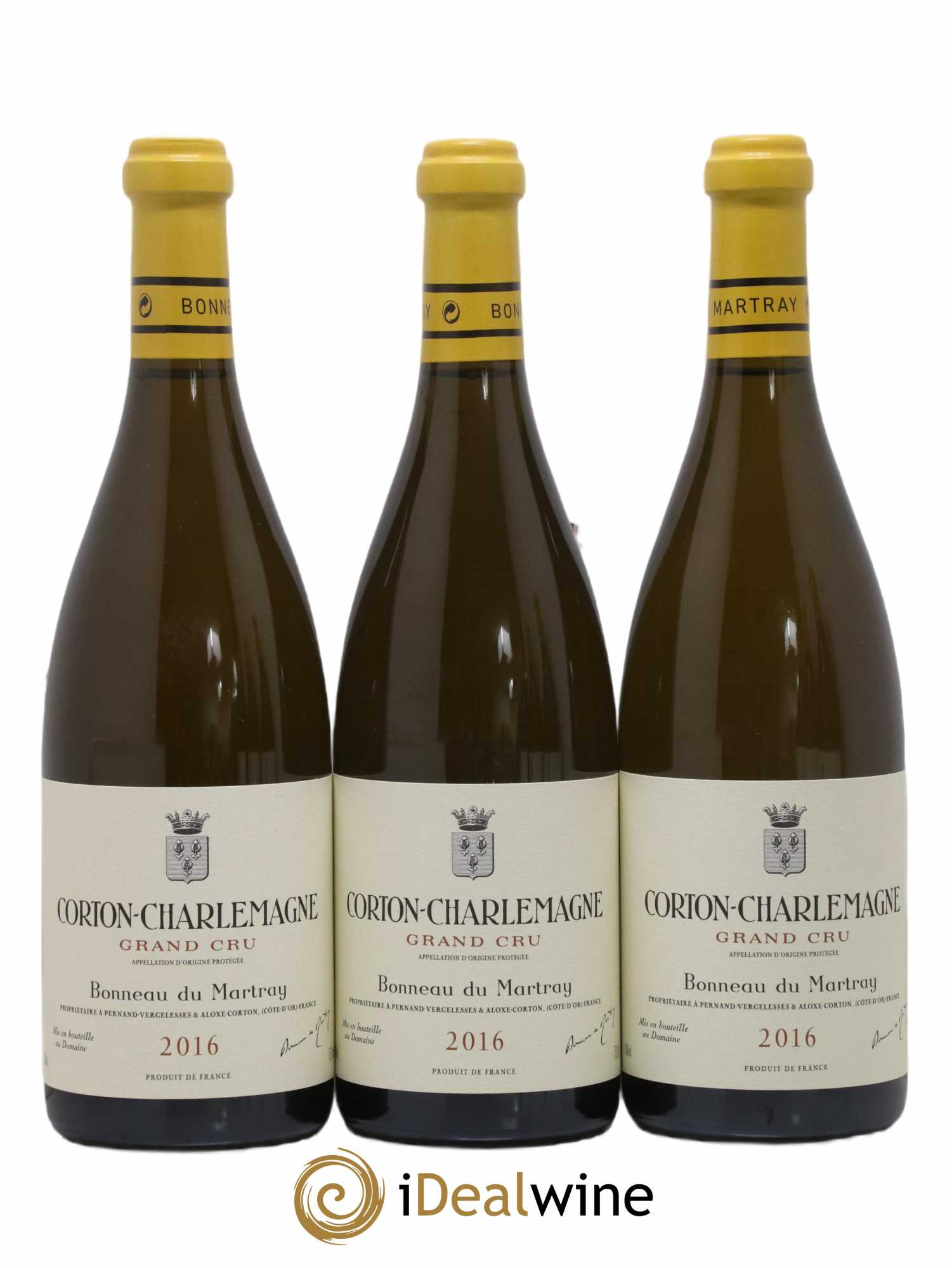 Corton-Charlemagne Grand Cru Bonneau du Martray (Domaine) 2016 - Lot de 6 bouteilles - 1