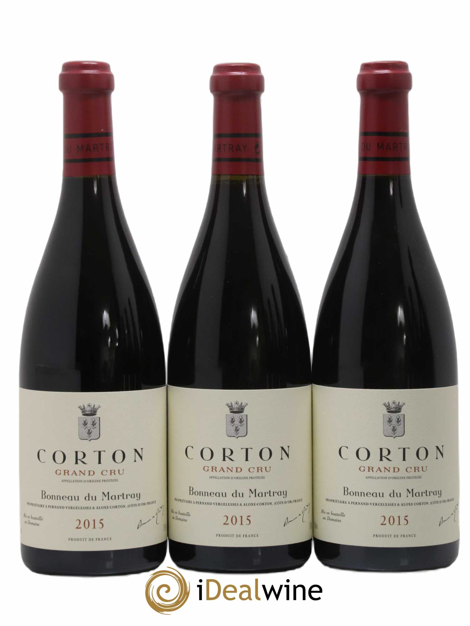 Corton Grand Cru Bonneau du Martray (Domaine) 2015 - Lot de 6 bouteilles - 1