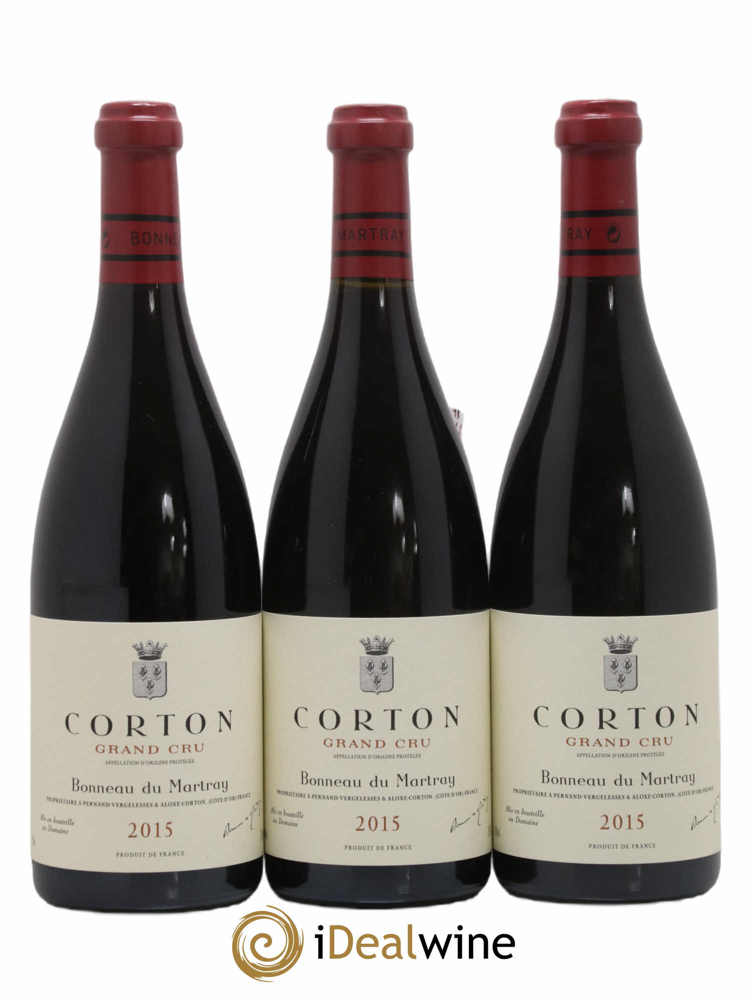 Corton Grand Cru Bonneau du Martray (Domaine) 2015 - Lot de 6 bouteilles - 2
