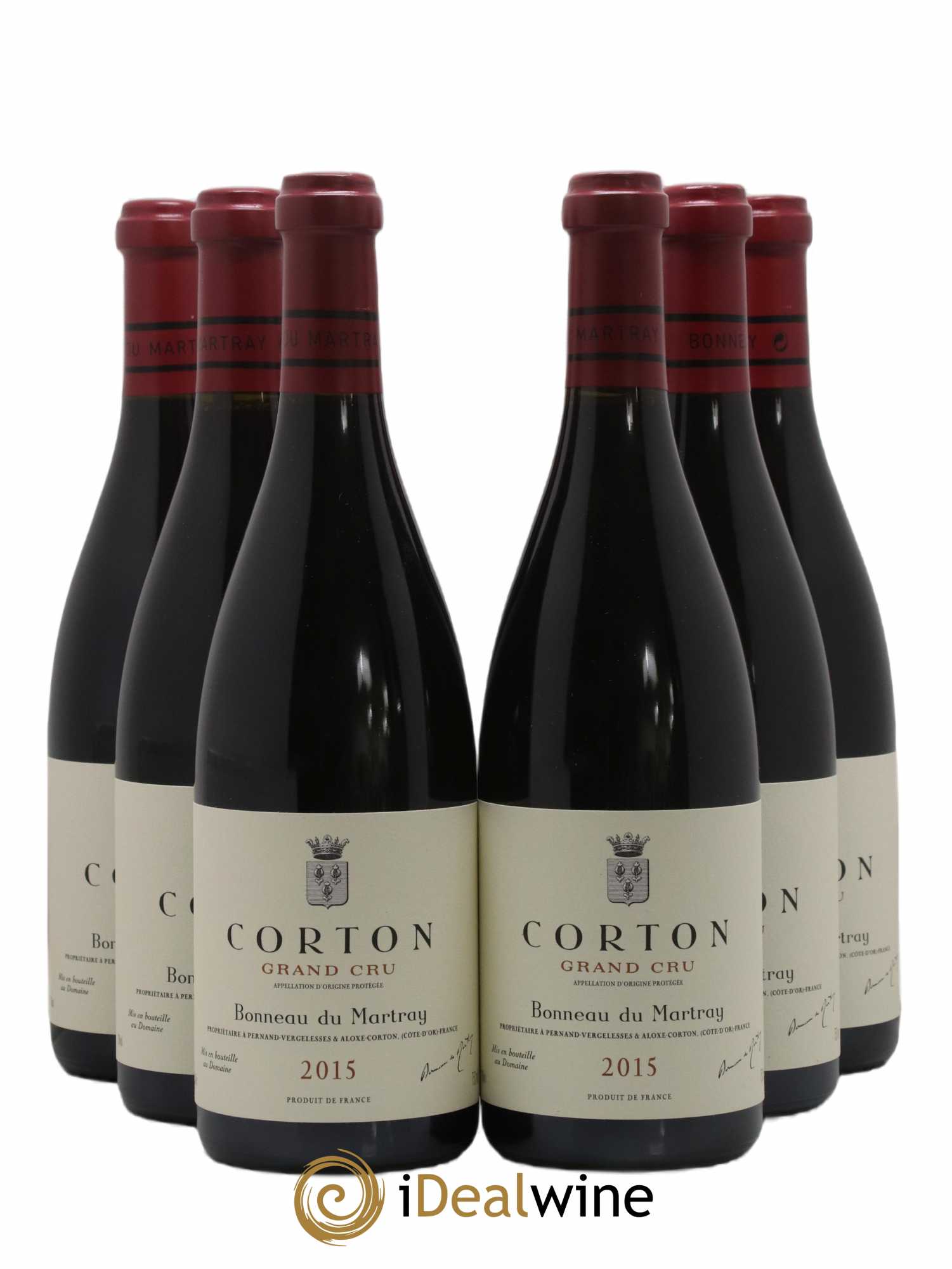 Corton Grand Cru Bonneau du Martray (Domaine) 2015 - Lot de 6 bouteilles - 0
