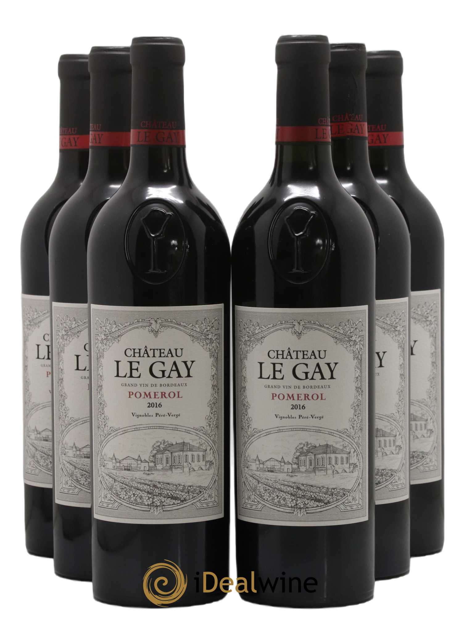 Château Le Gay 2016 - Lot de 6 bouteilles - 0