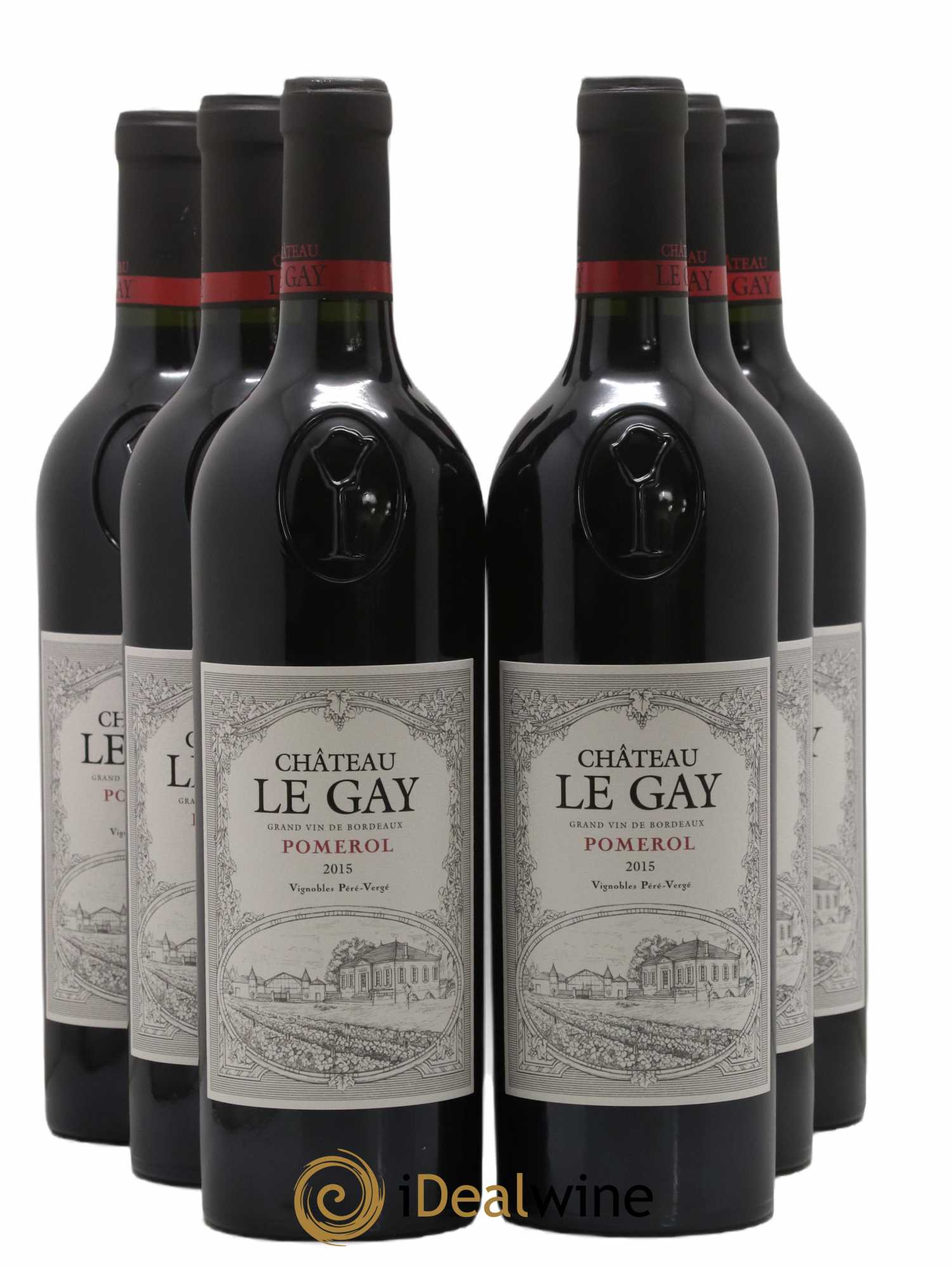 Château Le Gay 2015 - Lot de 6 bouteilles - 0