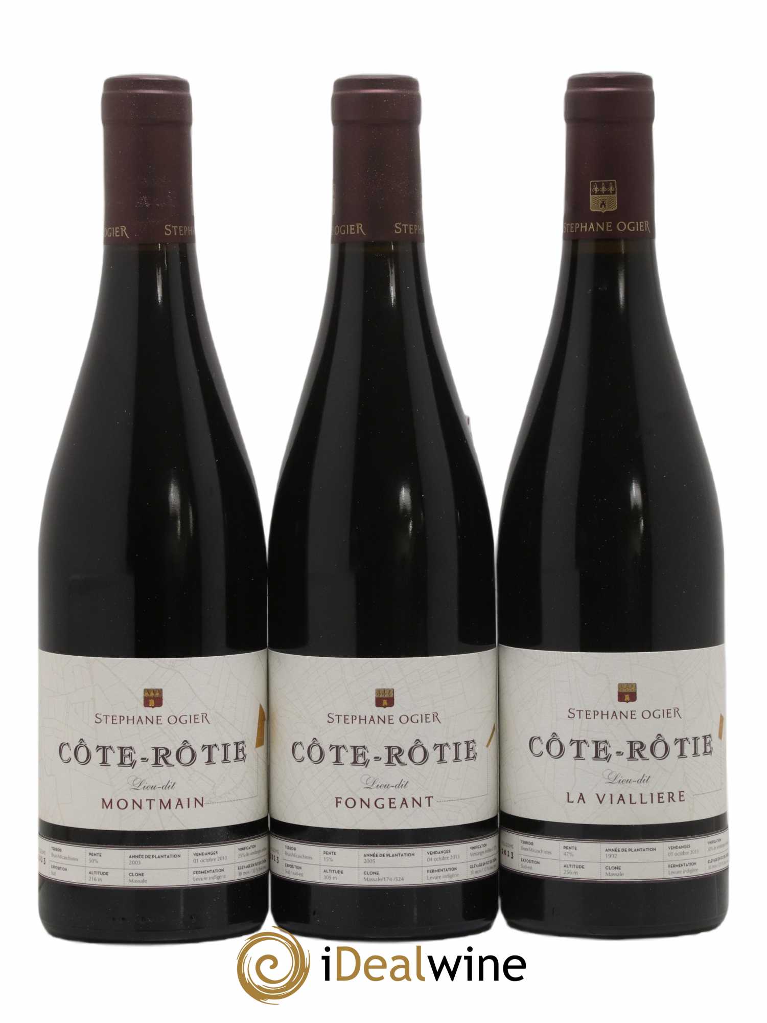 Côte-Rôtie  2013 - Posten von 6 Flaschen - 1