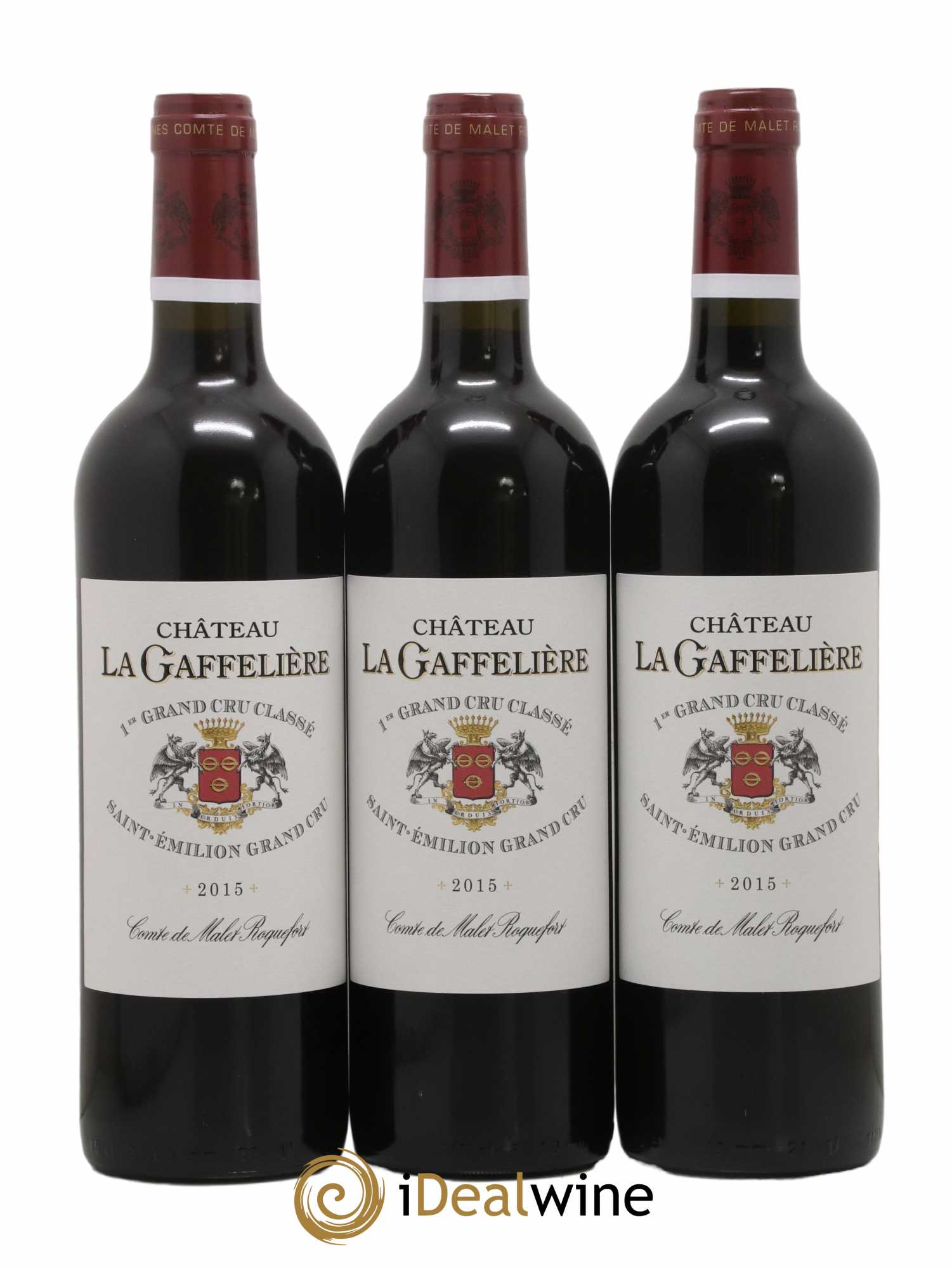 Château la Gaffelière 1er Grand Cru Classé B 2015 - Lot de 12 bouteilles - 1