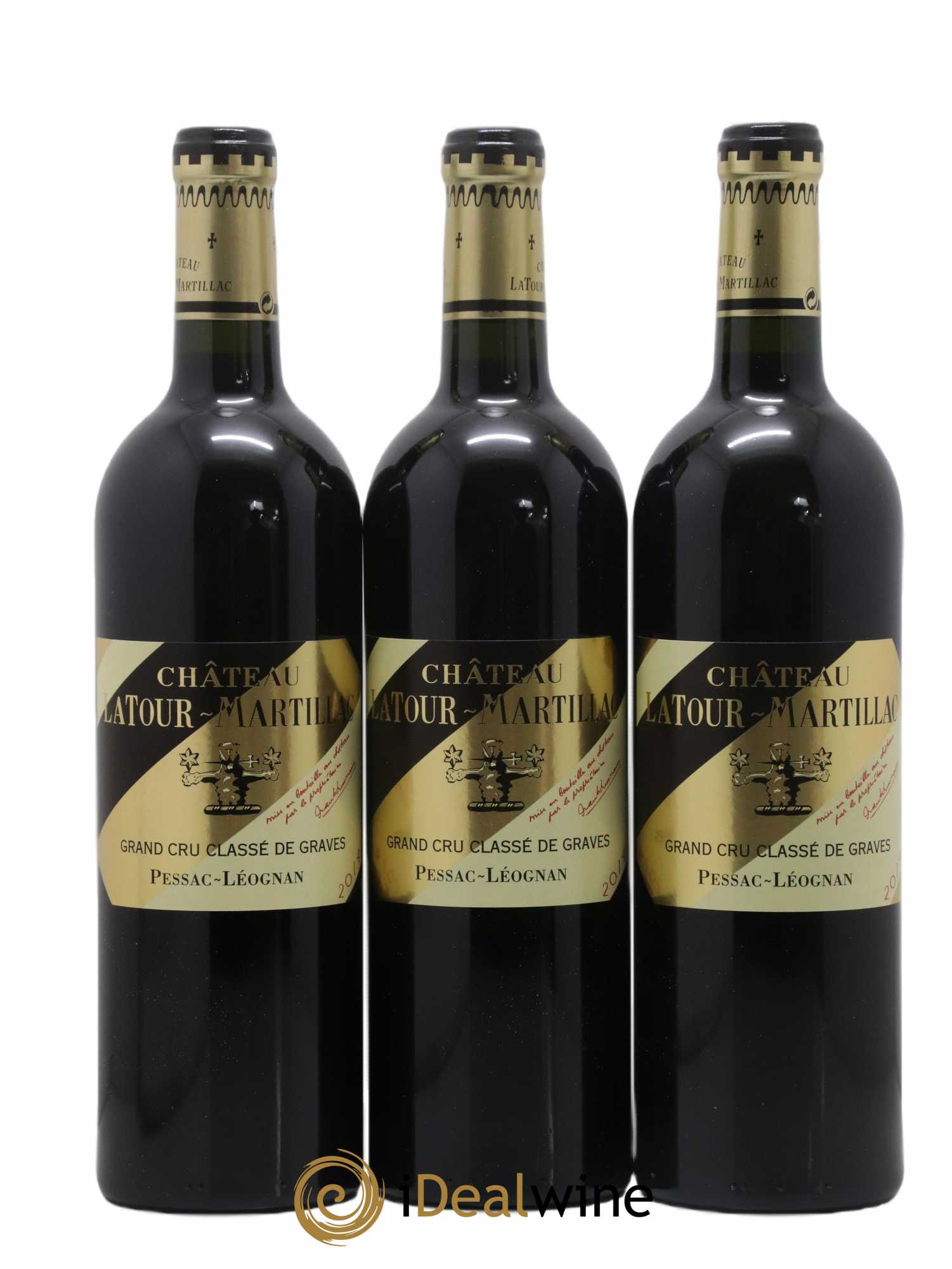 Château Latour-Martillac Cru Classé de Graves 2014 - Lot de 12 bouteilles - 4