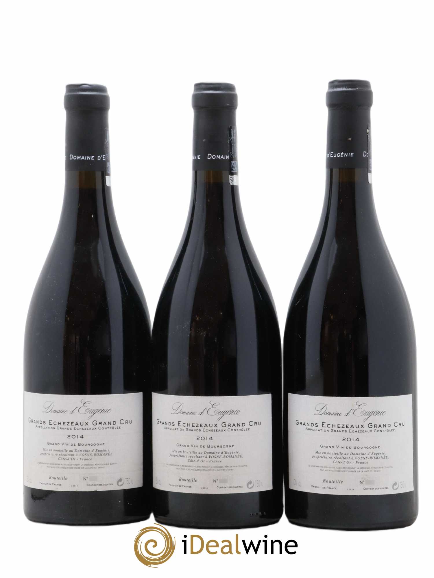 Grands-Echezeaux Grand Cru Domaine René Engel - Domaine Eugénie 2014 - Lot of 3 bottles - 1