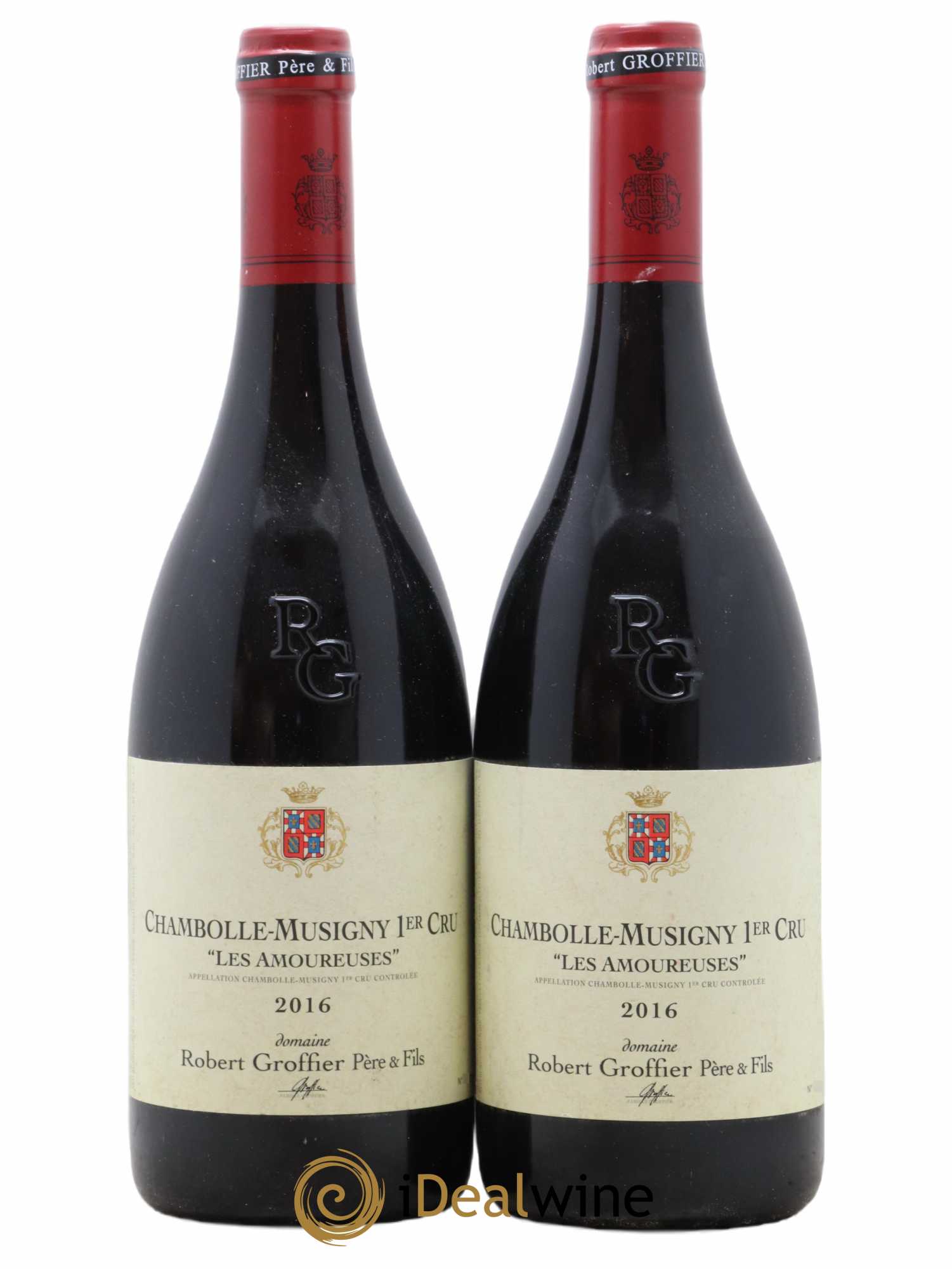 Chambolle-Musigny 1er Cru Les Amoureuses Robert Groffier Père & Fils (Domaine) 2016 - Lot de 2 bouteilles - 0
