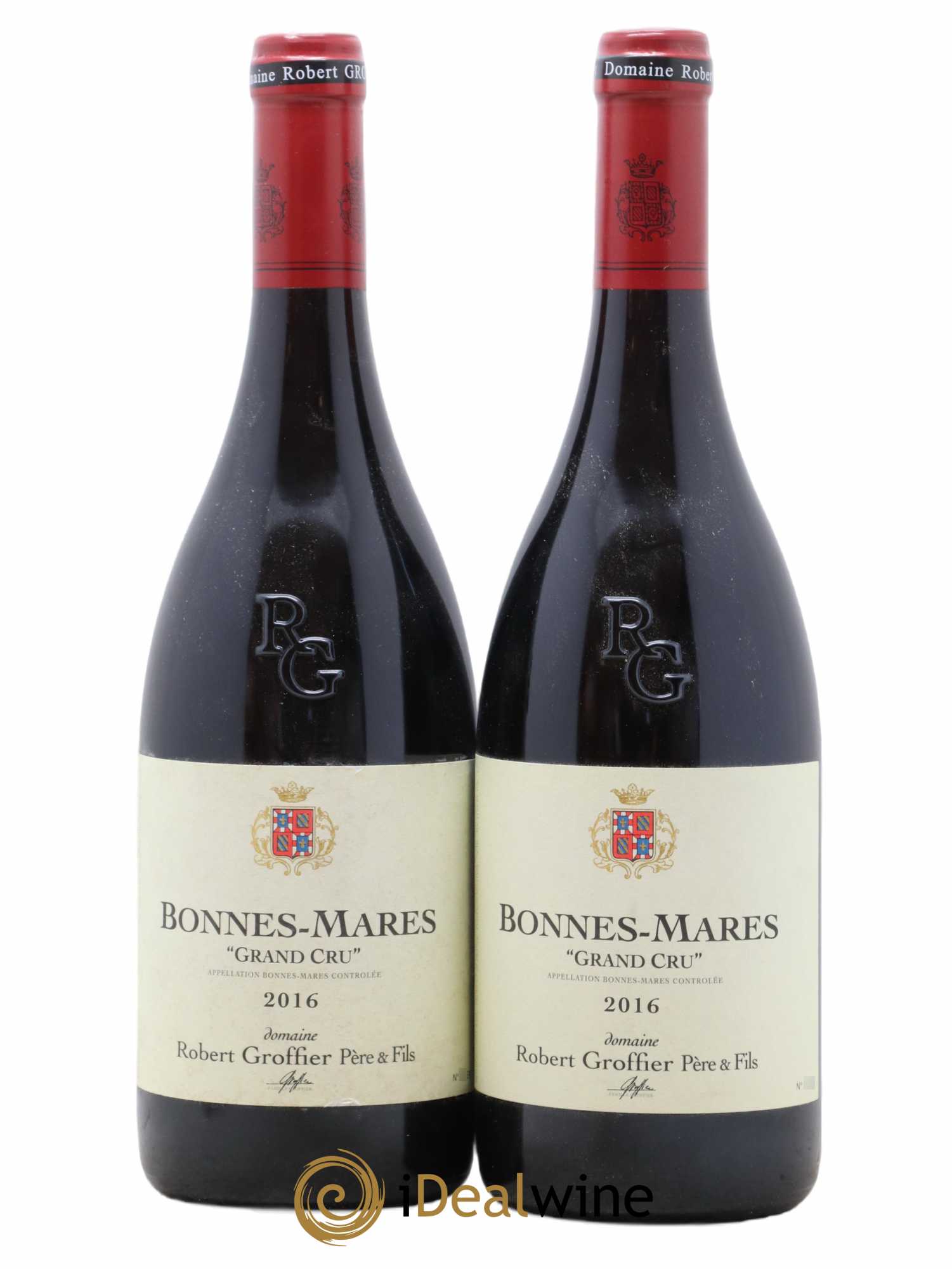 Bonnes-Mares Grand Cru Robert Groffier Père & Fils (Domaine) 2016 - Lot de 2 bouteilles - 0