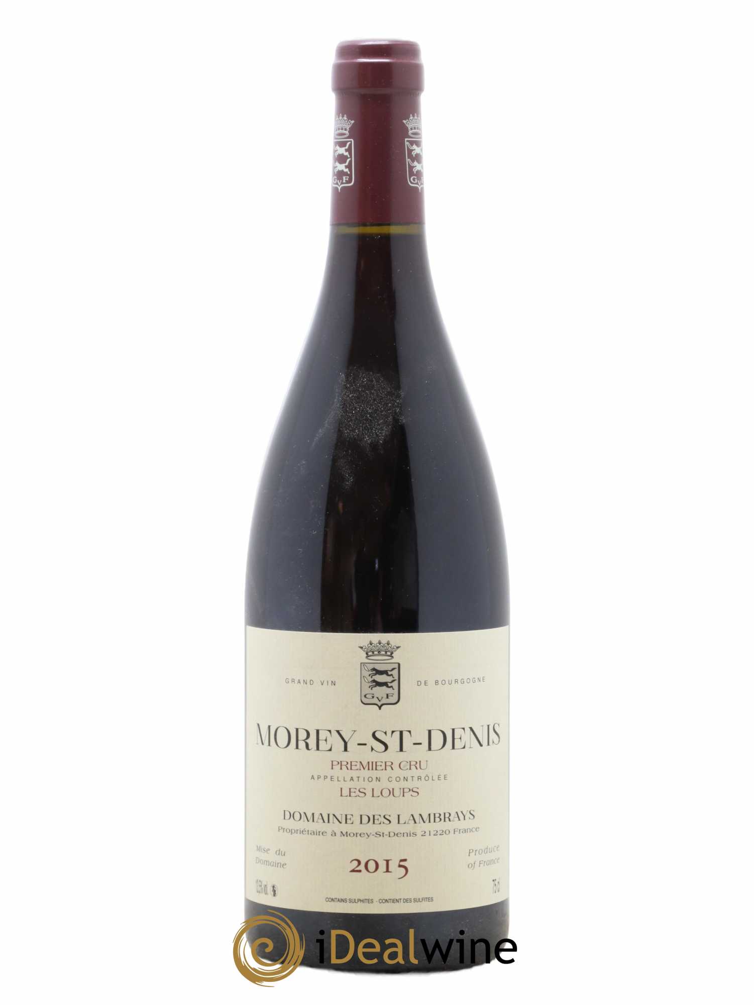 Morey-Saint-Denis 1er Cru Les Loups Domaine des Lambrays 2015 - Lot de 1 bouteille - 0