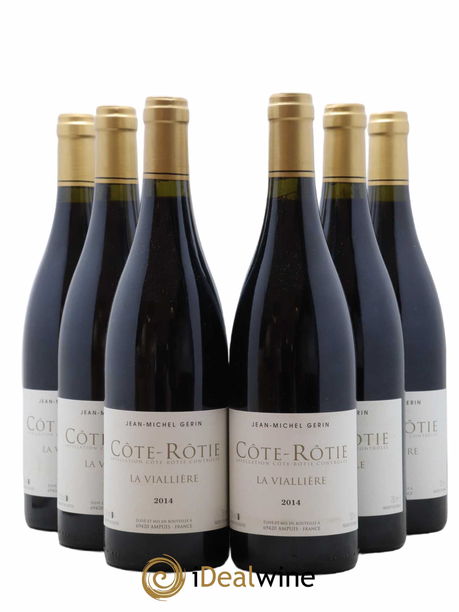 Côte-Rôtie La Viallière Jean-Michel Gerin 2014 - Lot de 6 bouteilles - 0