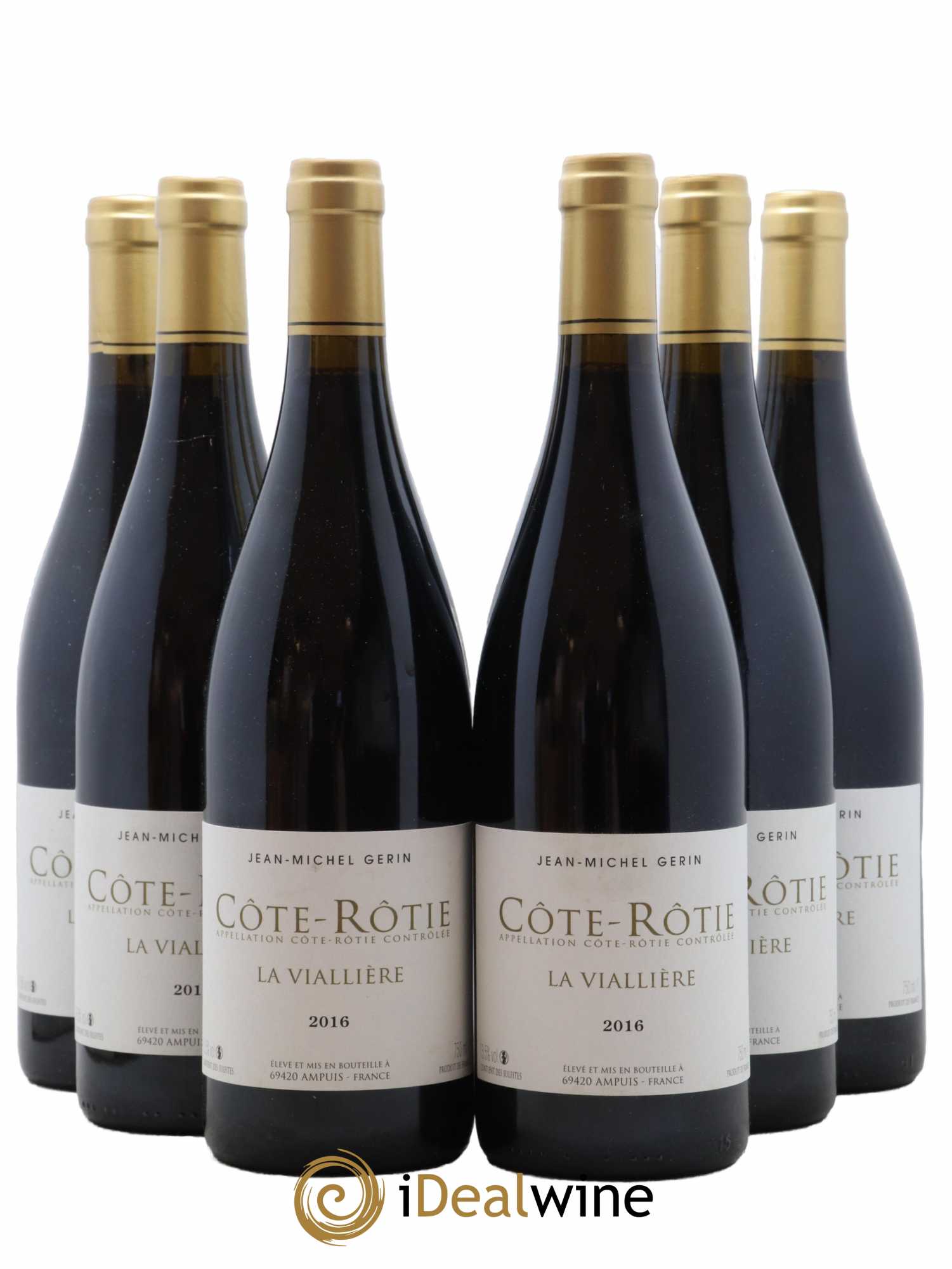 Côte-Rôtie La Viallière Jean-Michel Gerin 2016 - Lot de 6 bouteilles - 0