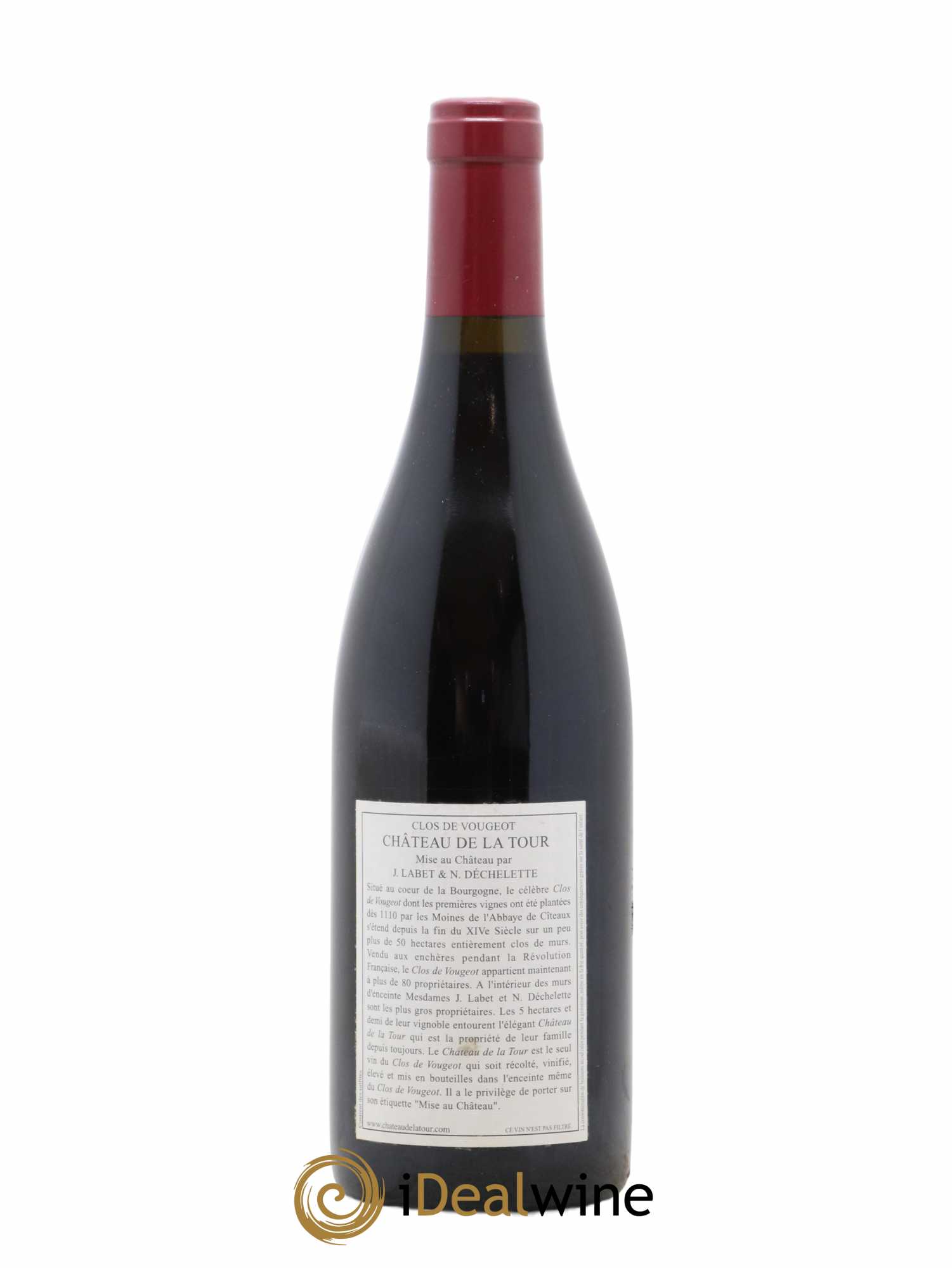 Clos de Vougeot Grand Cru Château de La Tour 2009 - Lot de 1 bouteille - 1