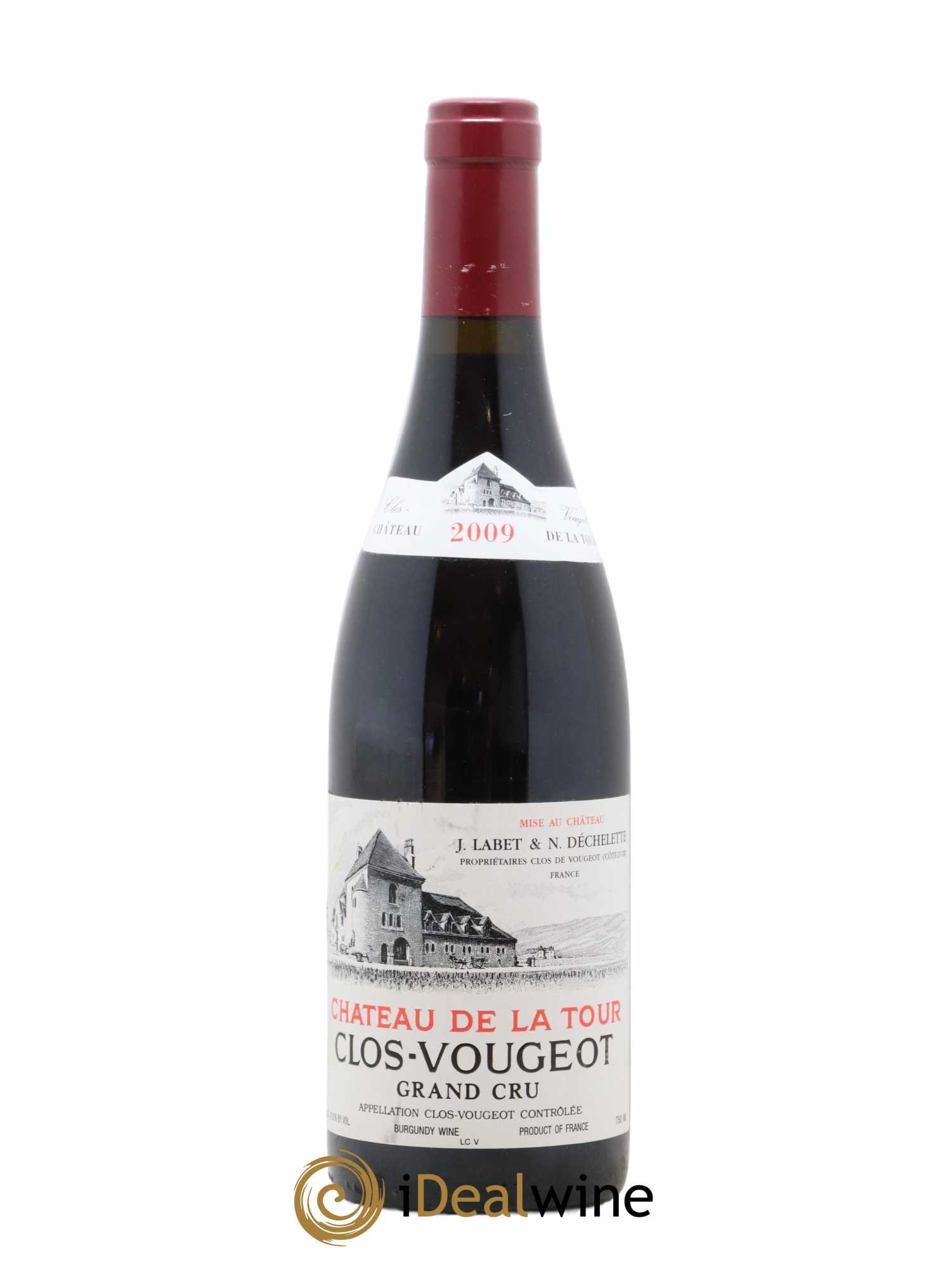 Clos de Vougeot Grand Cru Château de La Tour 2009 - Lot de 1 bouteille - 0