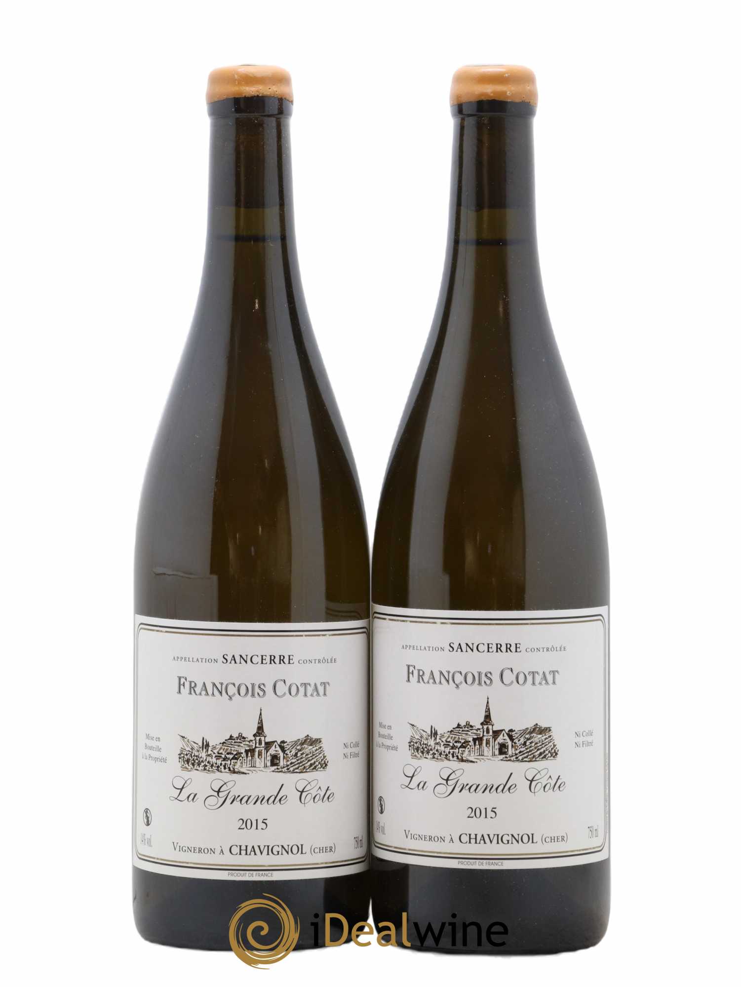 Sancerre La Grande Côte François Cotat 2015 - Lot de 2 bouteilles - 0