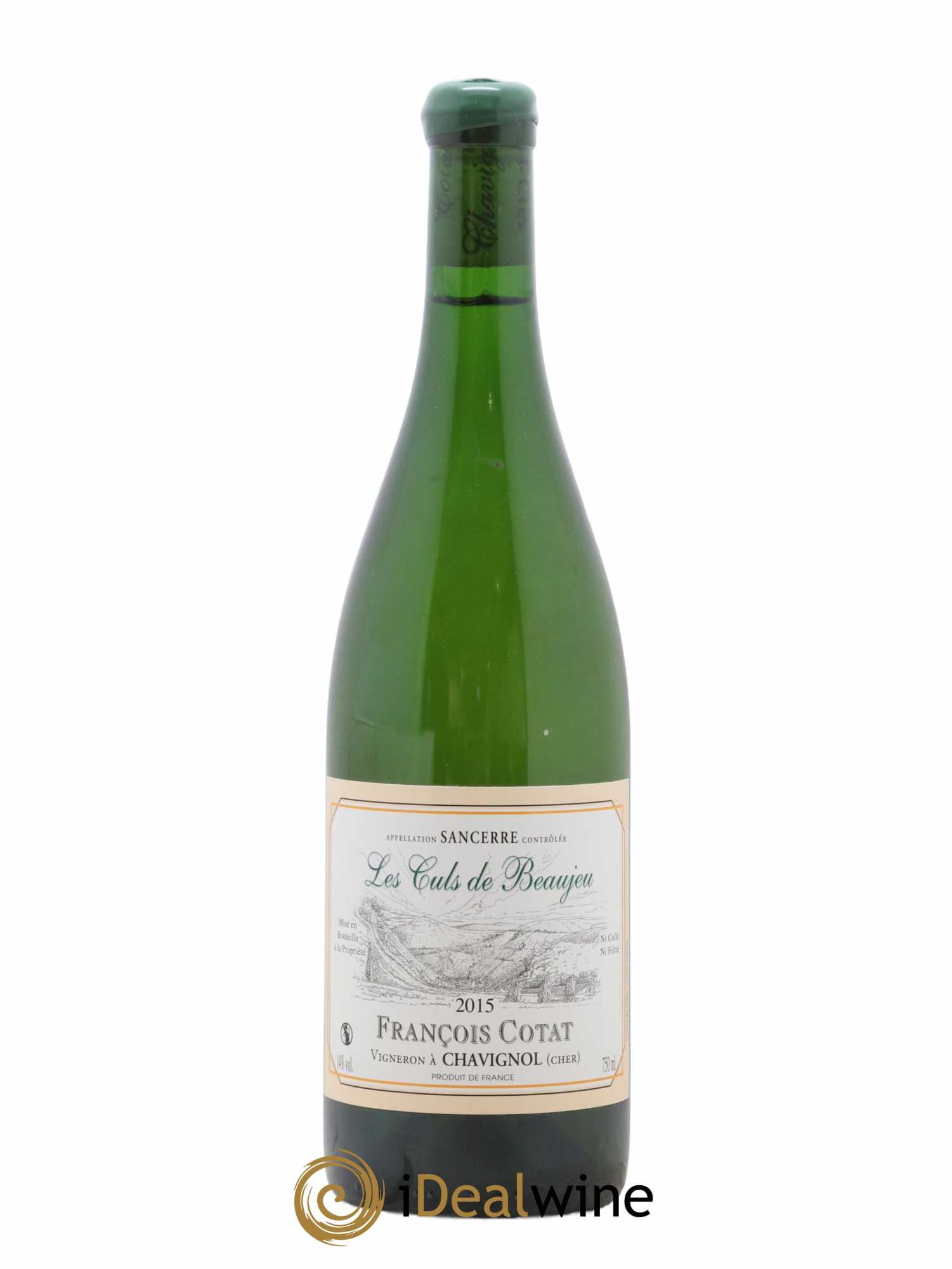 Sancerre Les Culs de Beaujeu François Cotat 2015 - Lot de 1 bouteille - 0