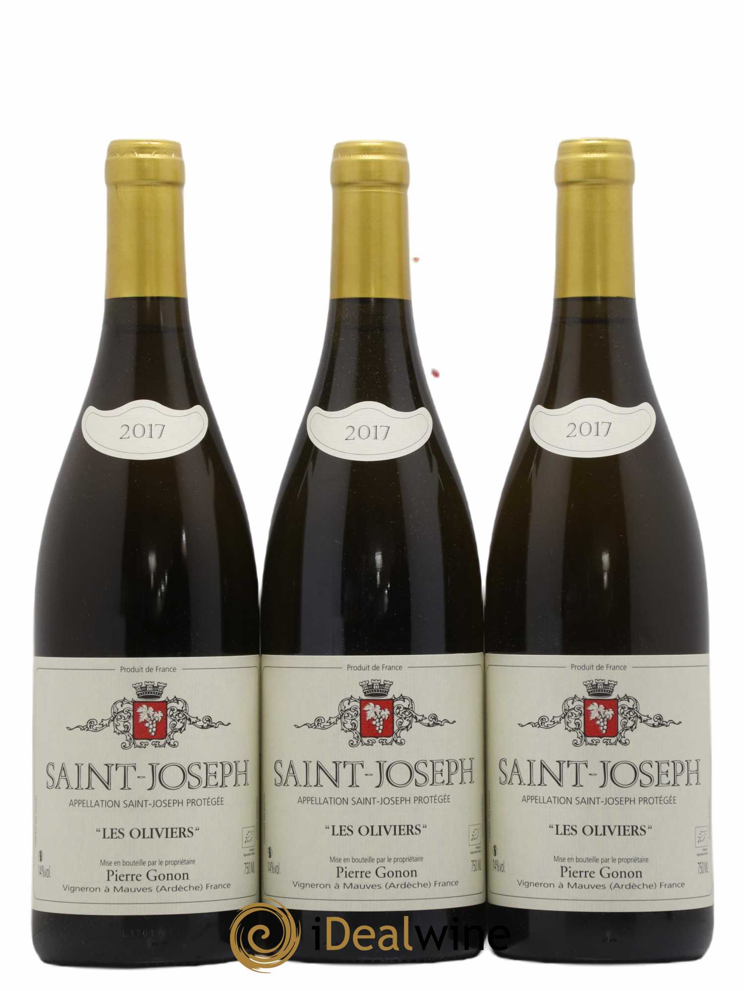 Saint-Joseph Les Oliviers Gonon (Domaine) 2017 - Lot de 3 bouteilles - 0