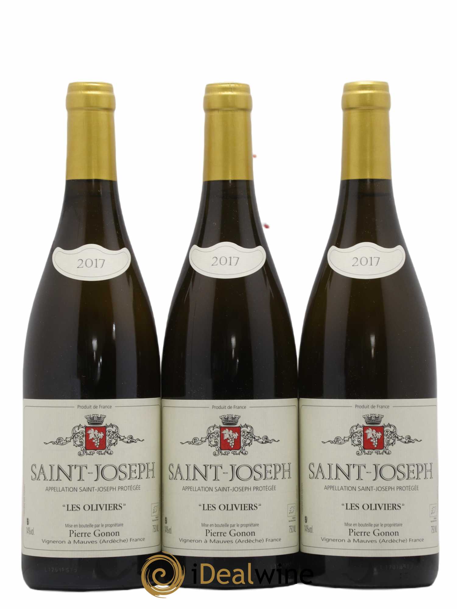 Saint-Joseph Les Oliviers Gonon (Domaine) 2017 - Lot de 3 bouteilles - 0
