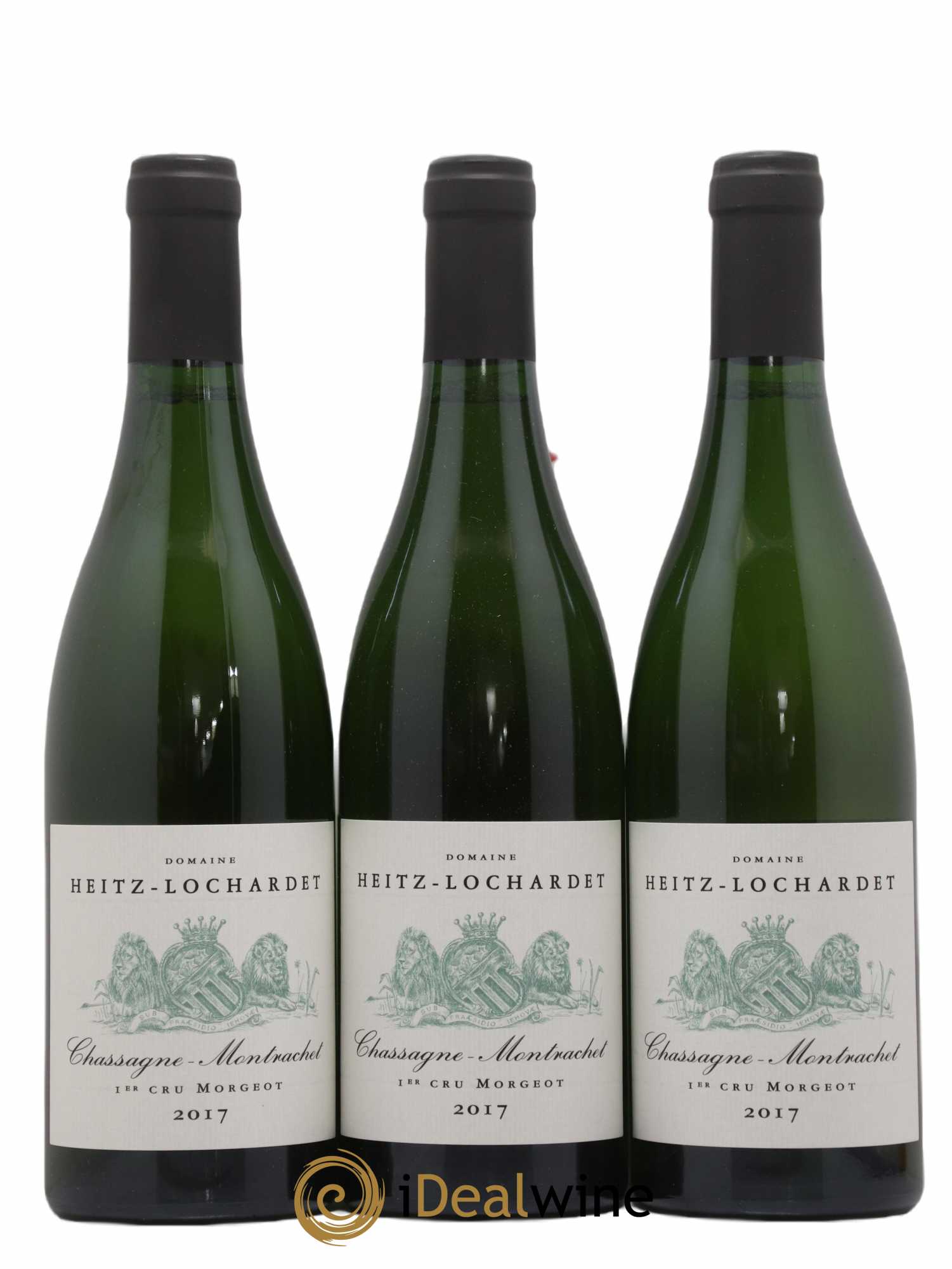 Chassagne-Montrachet 1er Cru Morgeot Heitz-Lochardet Morgeot Petit Clos Armand Heitz 2017 - Lotto di 3 bottiglie - 0