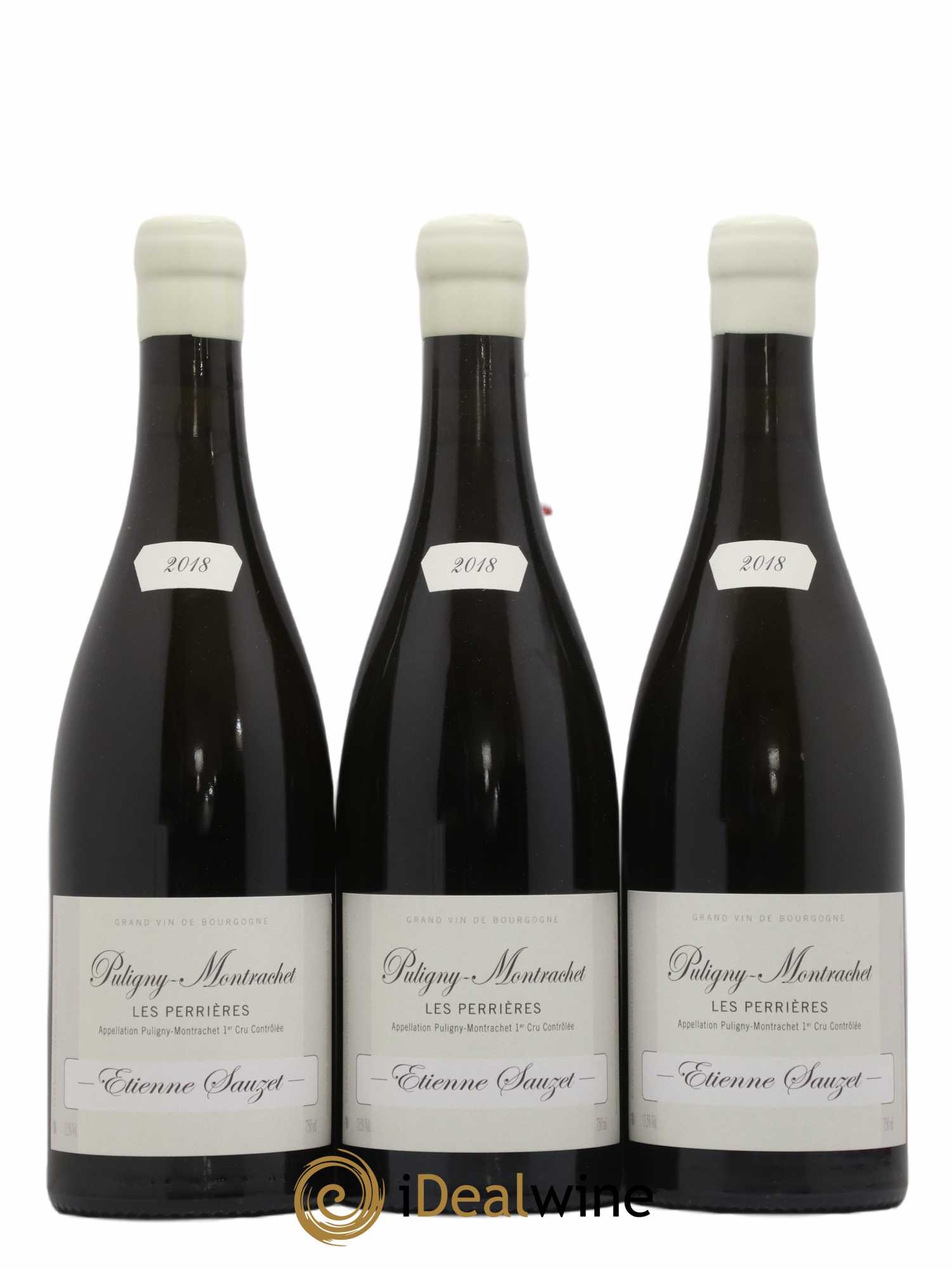 Puligny-Montrachet 1er Cru Les Perrières Etienne Sauzet 2018 - Lot de 3 bouteilles - 0