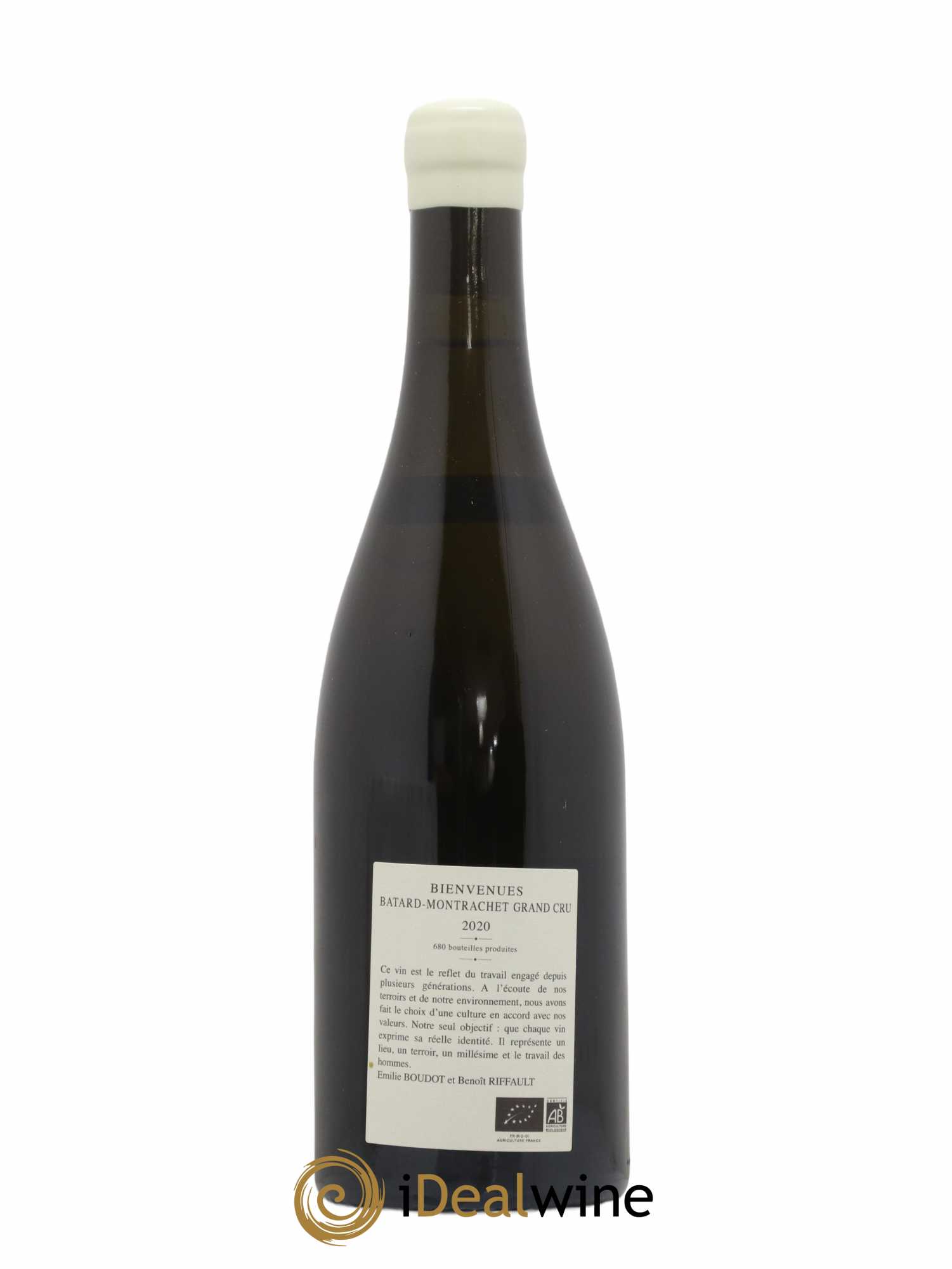 Bienvenues-Bâtard-Montrachet Grand Cru Etienne Sauzet 2020 - Lot de 1 bouteille - 1