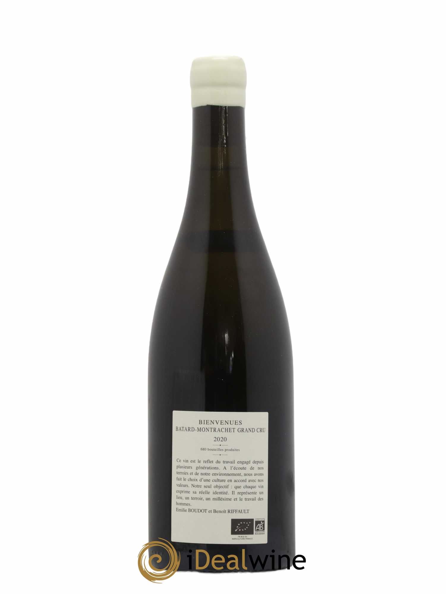 Bienvenues-Bâtard-Montrachet Grand Cru Etienne Sauzet 2020 - Lot de 1 bouteille - 1