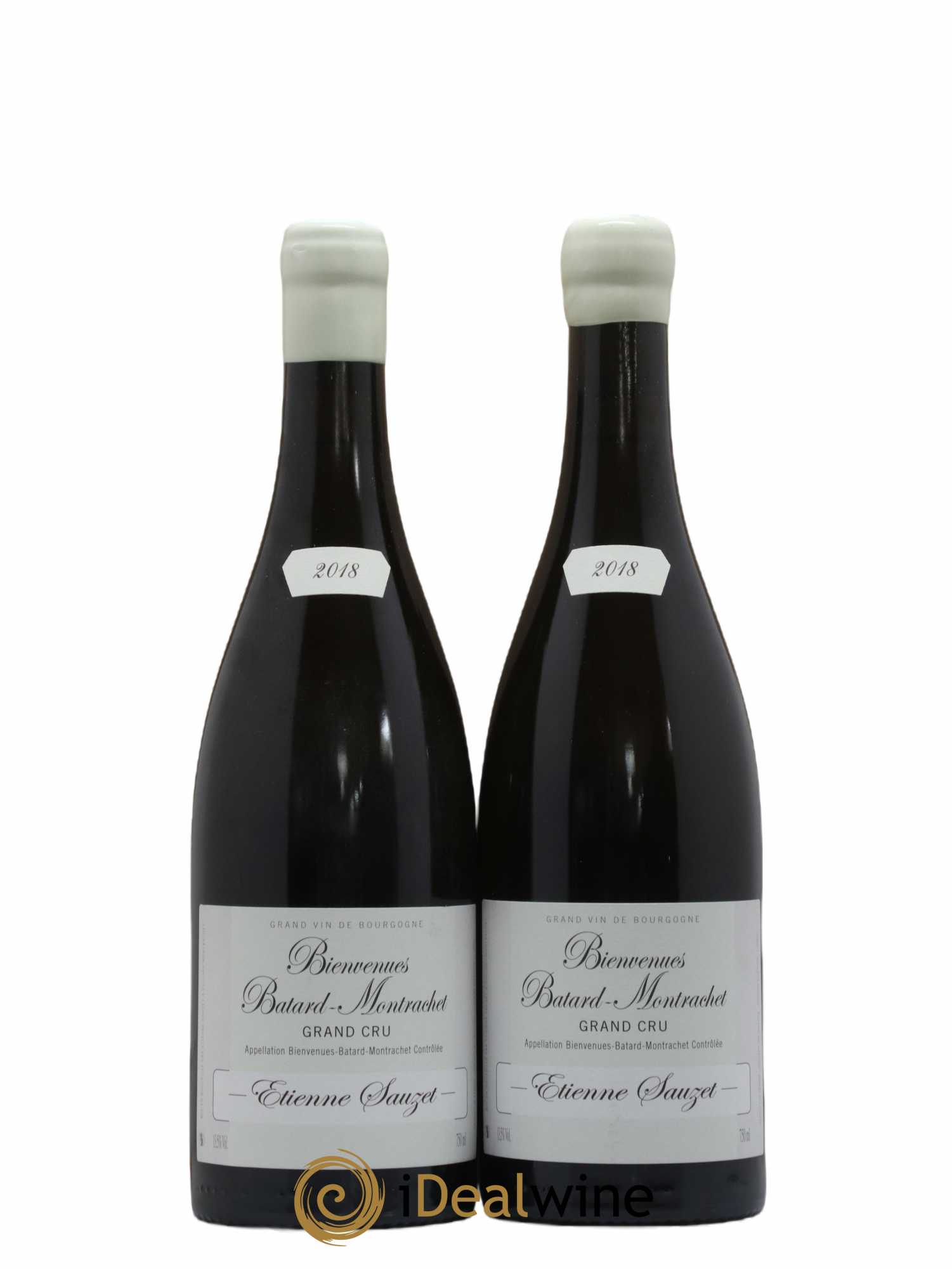 Bienvenues-Bâtard-Montrachet Grand Cru Etienne Sauzet 2018 - Lot de 2 bouteilles - 0