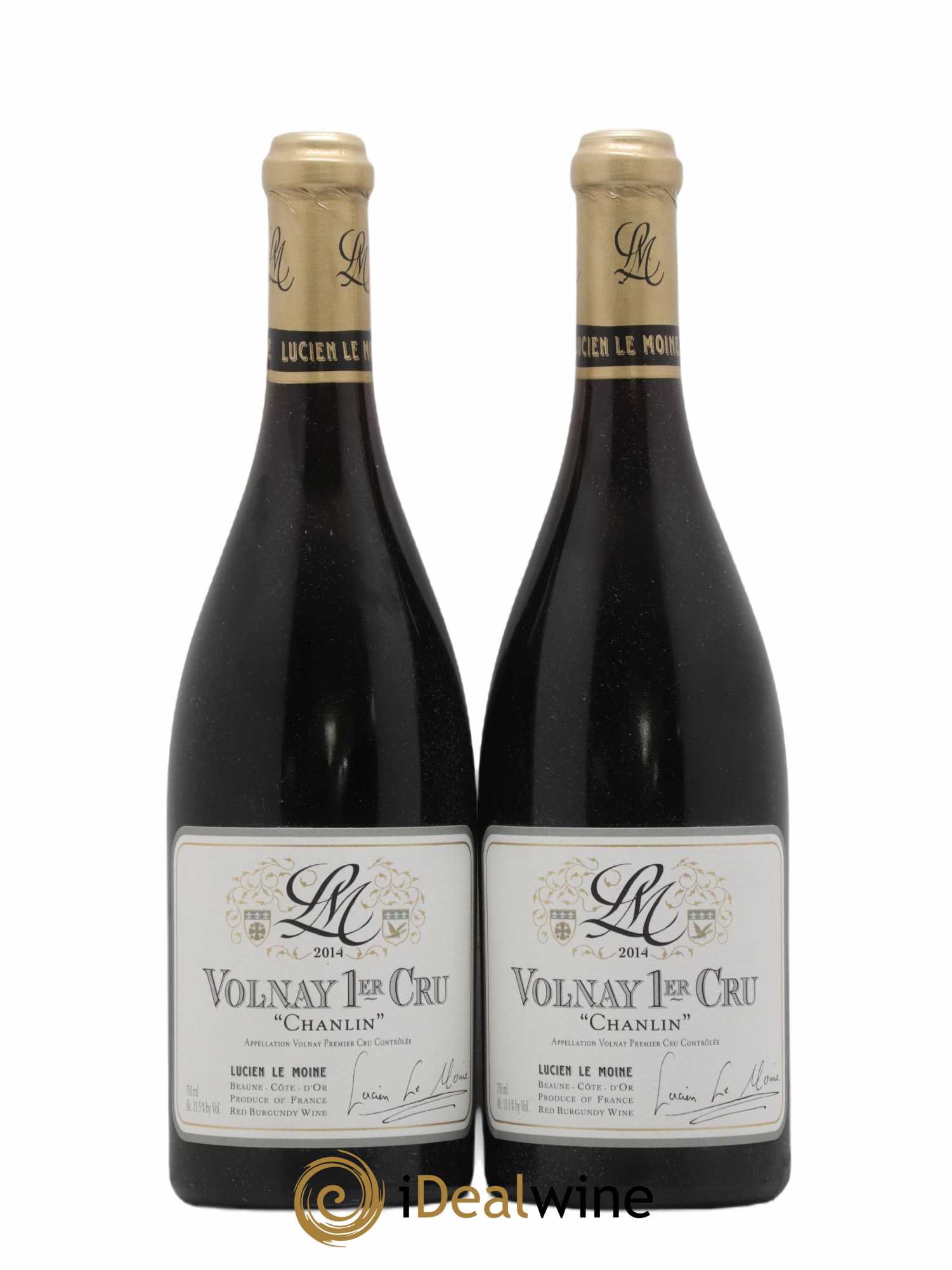 Volnay 1er Cru Chanlin Lucien Le Moine 2014 - Posten von 2 Flaschen - 0