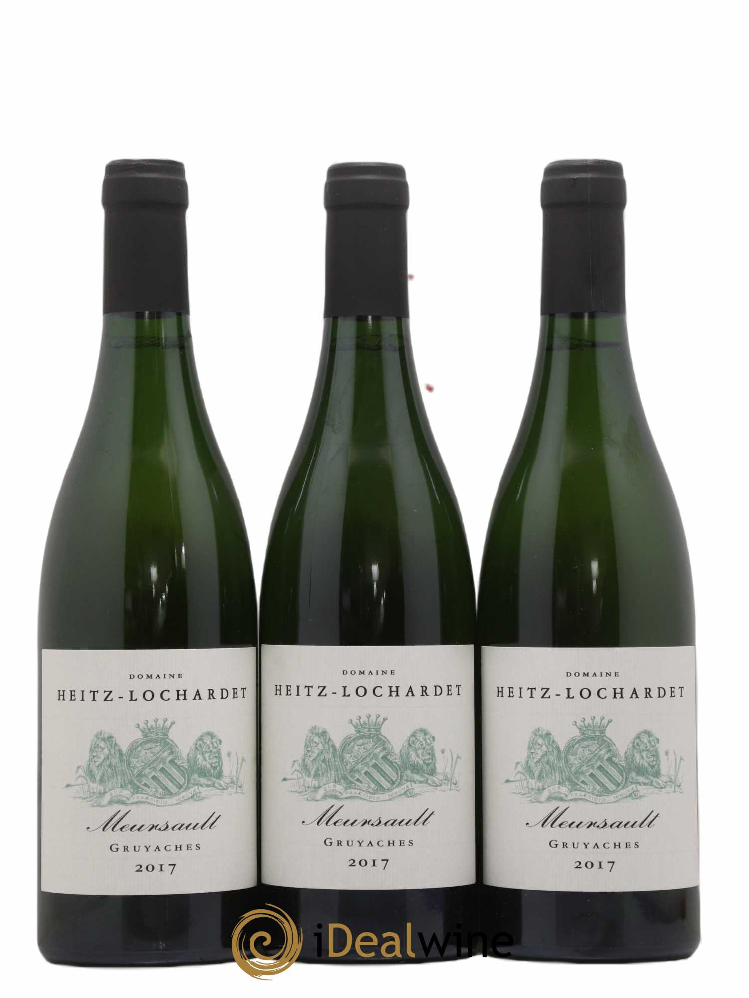 Meursault Gruyaches Armand Heitz 2017 - Lot de 3 bouteilles - 0